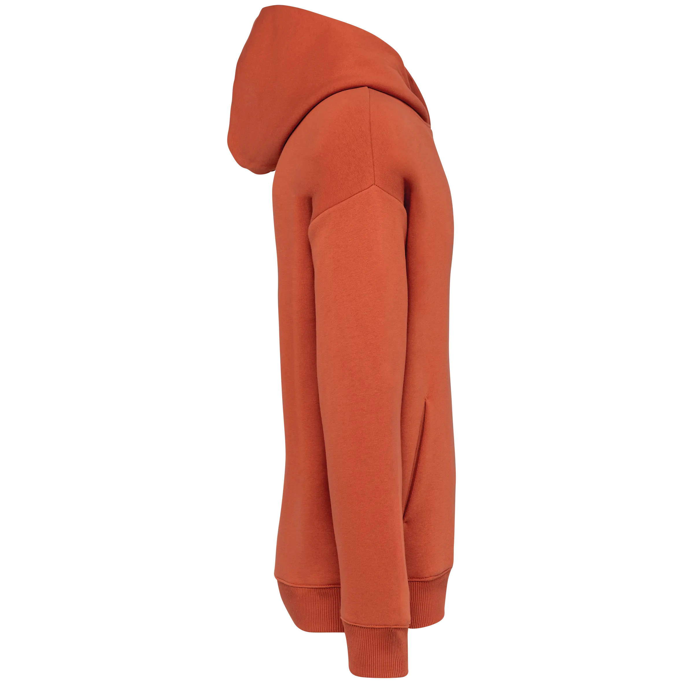 Sudadera ecorresponsable con capucha oversize unisex
