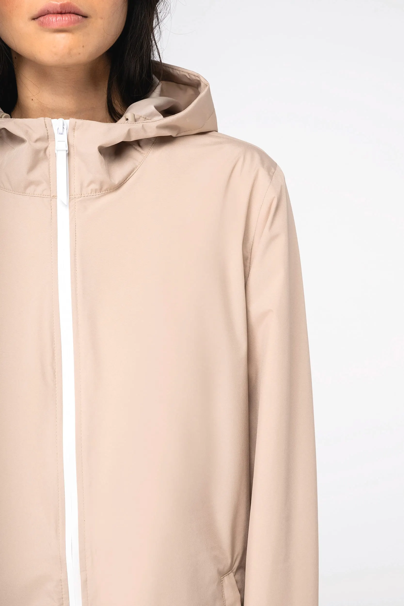 Chaqueta ecorresponsable impermeable unisex
