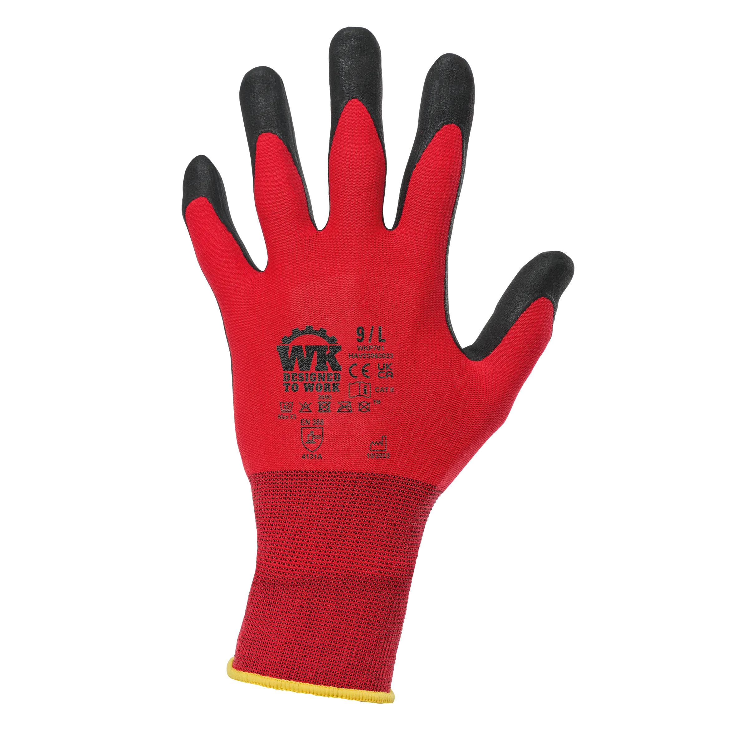 Guantes para manipulación de materiales ligeros