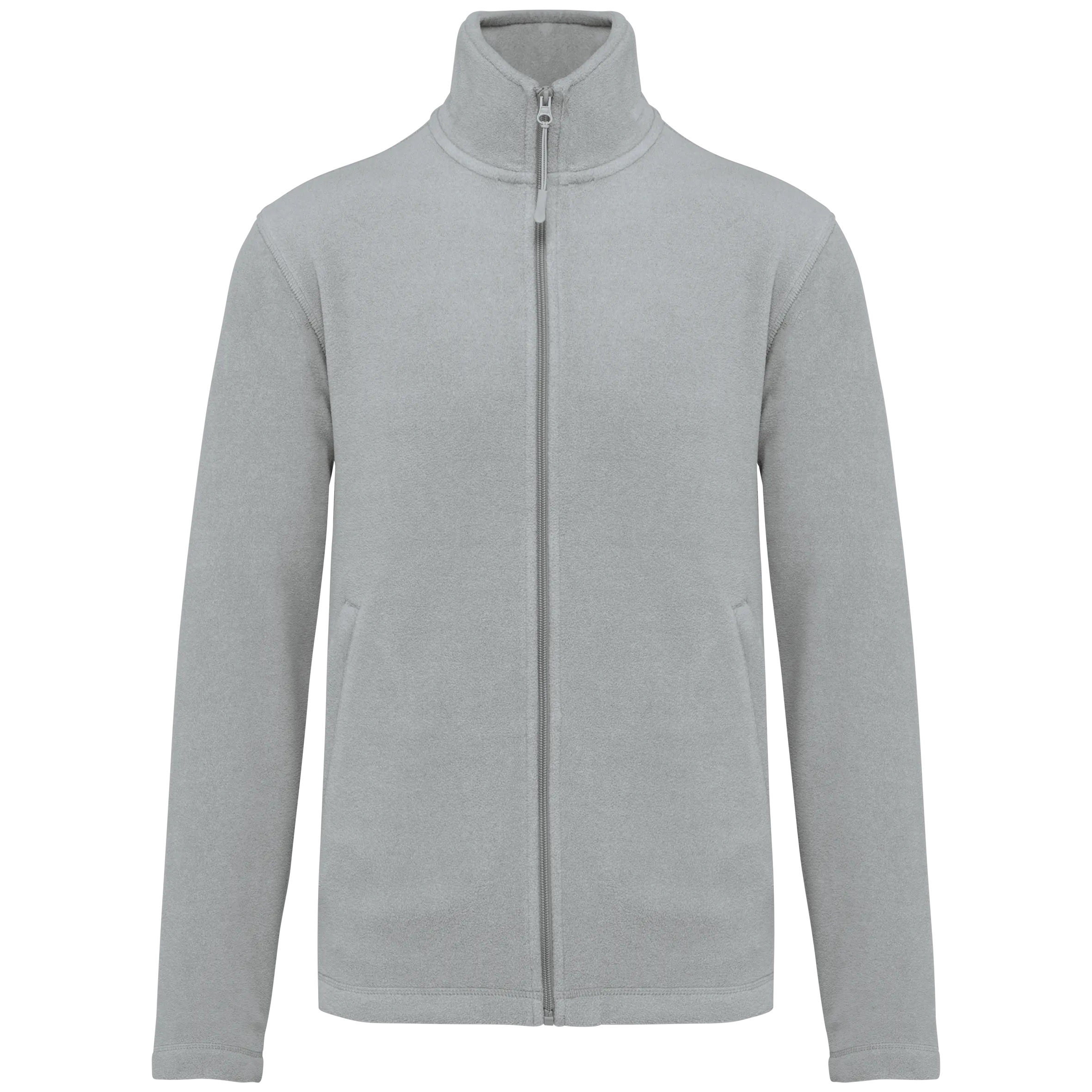 Chaqueta micropolar con cremallera hombre