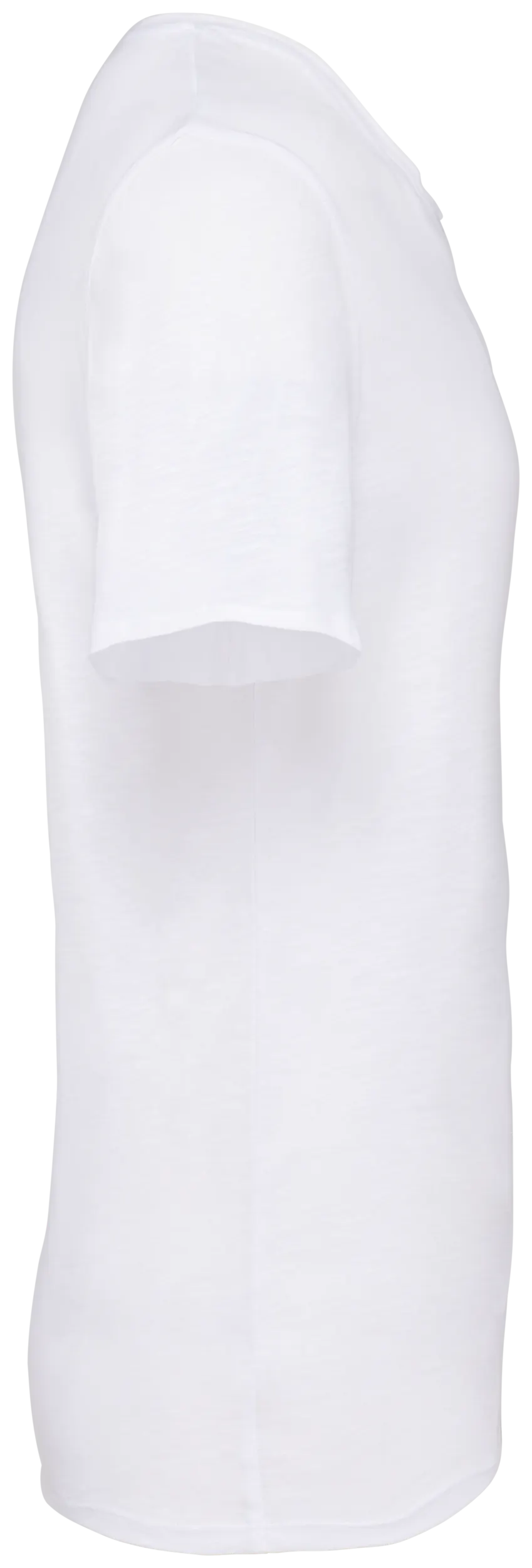 Camiseta ecorresponsable slub con bordes sin rematar hombre