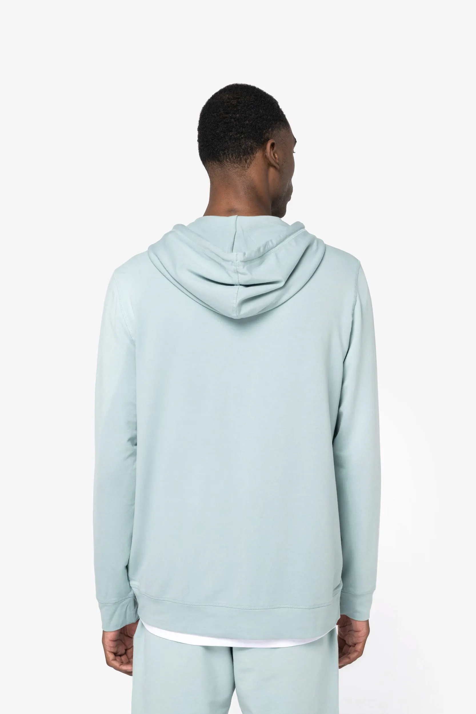 Sudadera con capucha y cremallera hombre