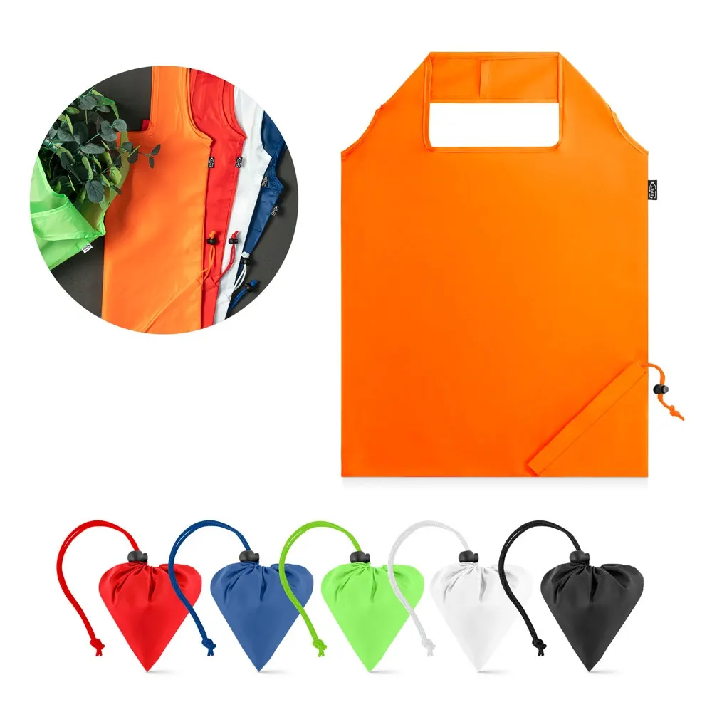 BEIRA. Bolsa plegable en 190T poliéster reciclado (100% rPET)