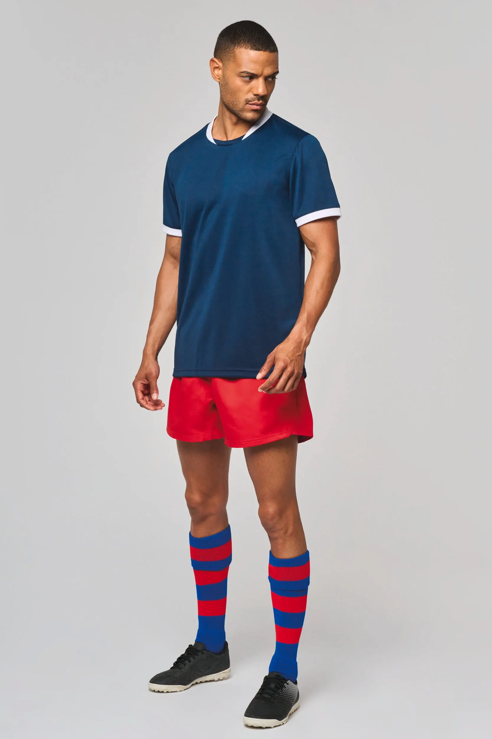Camiseta rugby manga corta unisex
