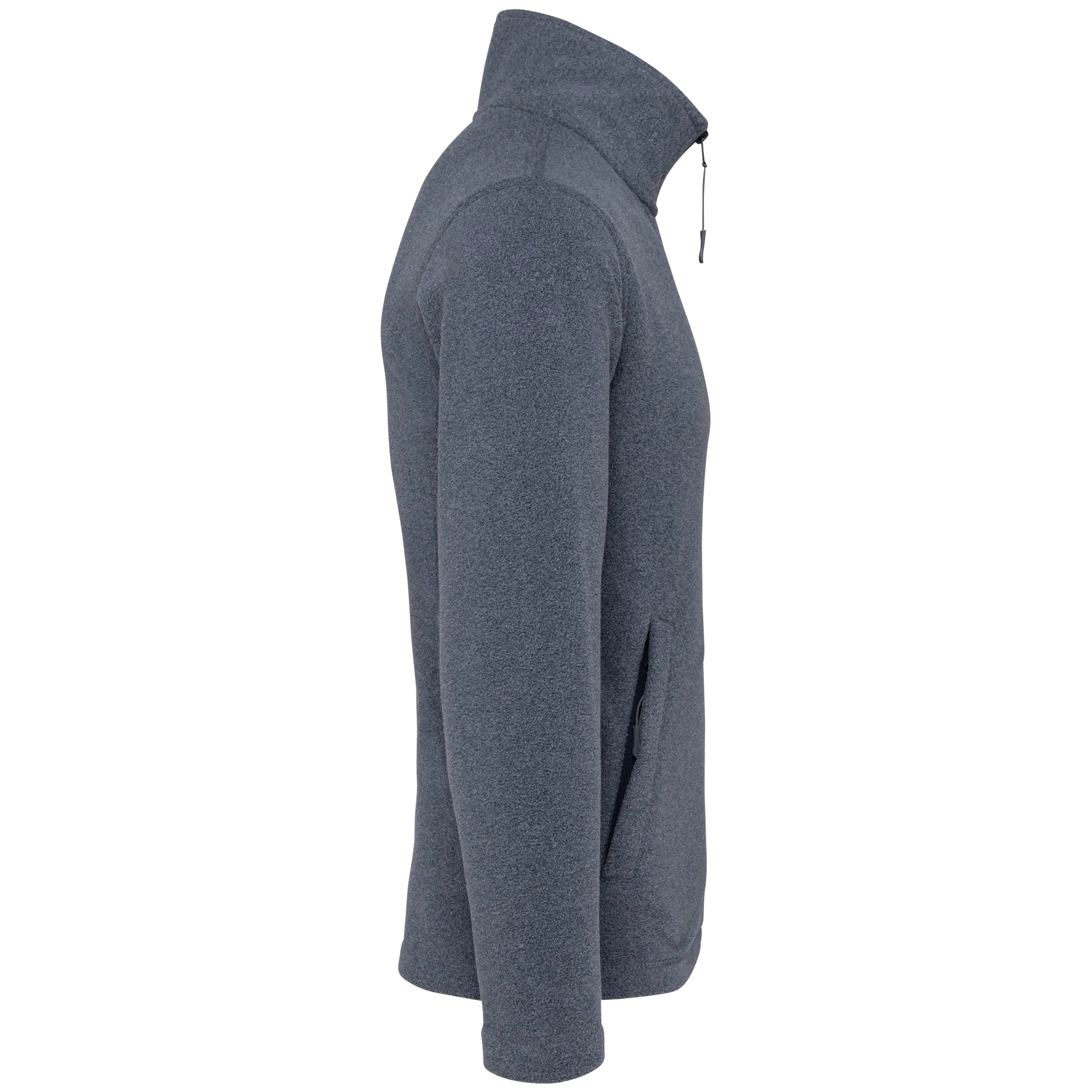 Chaqueta micropolar con cremallera hombre