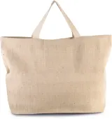 Bolsa shopper rústica de juco - grande