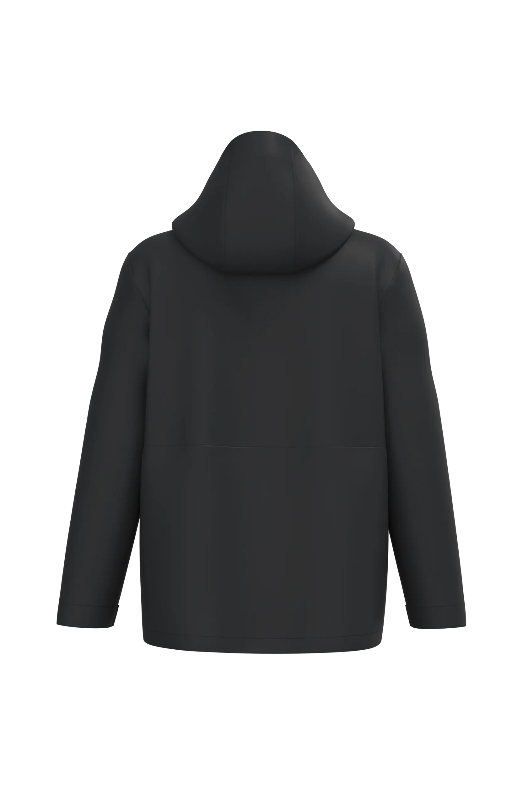 Parka 3 en 1 impermeable con capucha bicolor unisex