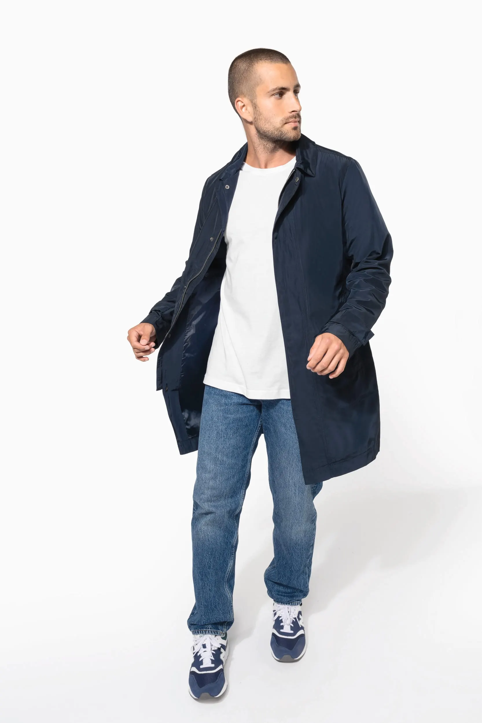 Gabardina ligera para hombre
