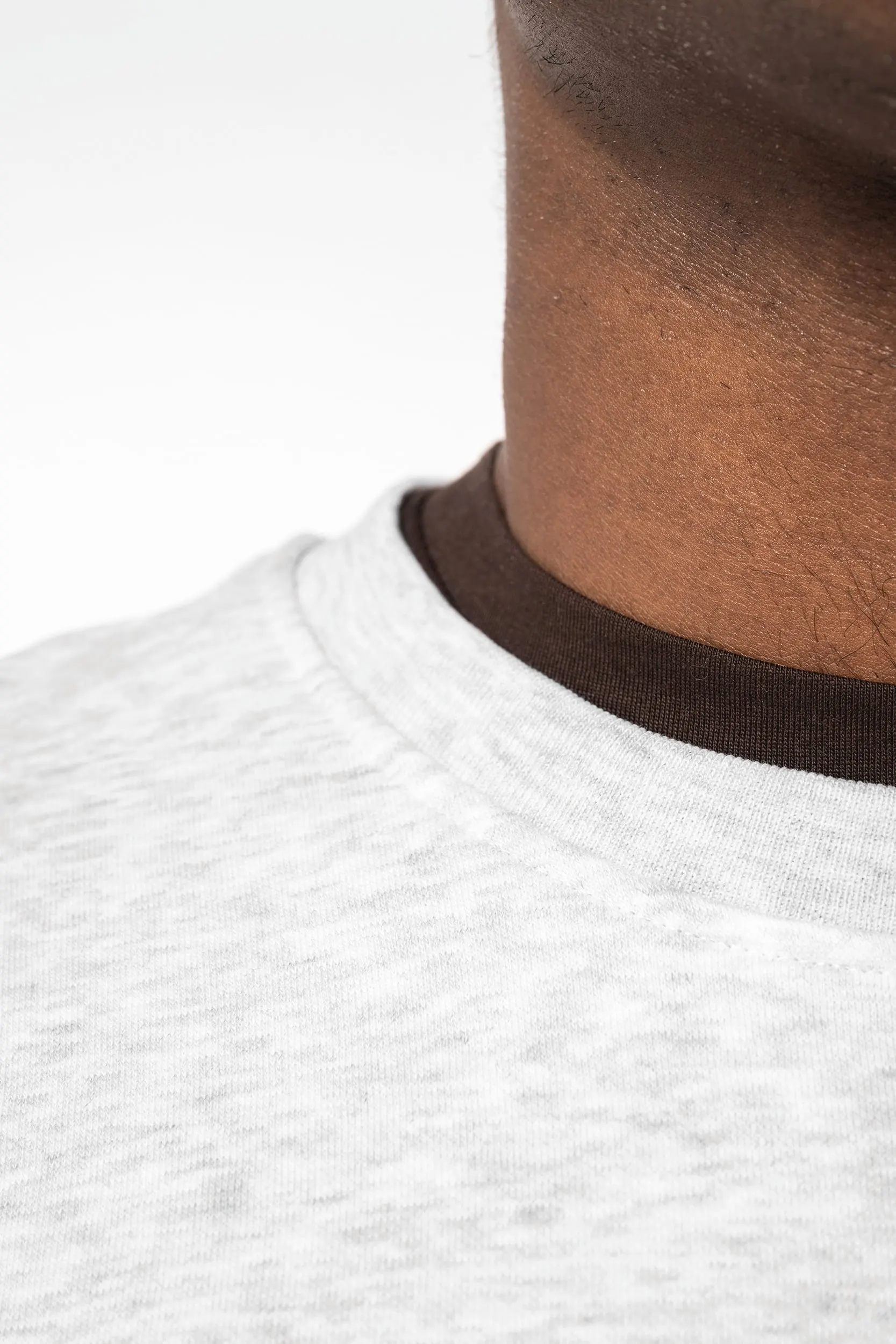 Sudadera cuello redondo