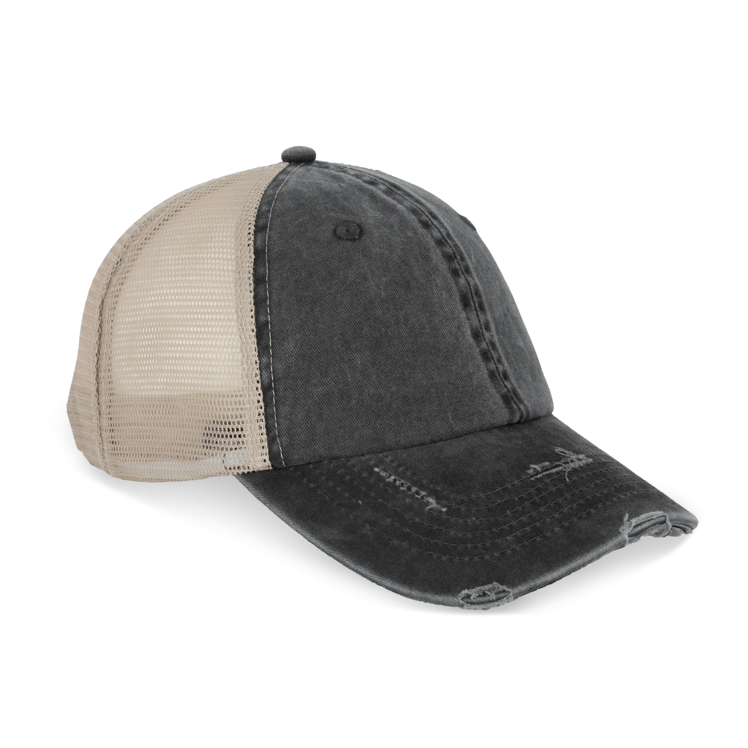 Gorra trucker ecorresponsable efecto desgastado unisex