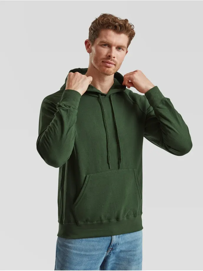 SUDADERA FRUIT OF THE LOOM LIGHTWEIGHT HOODED SWEAT