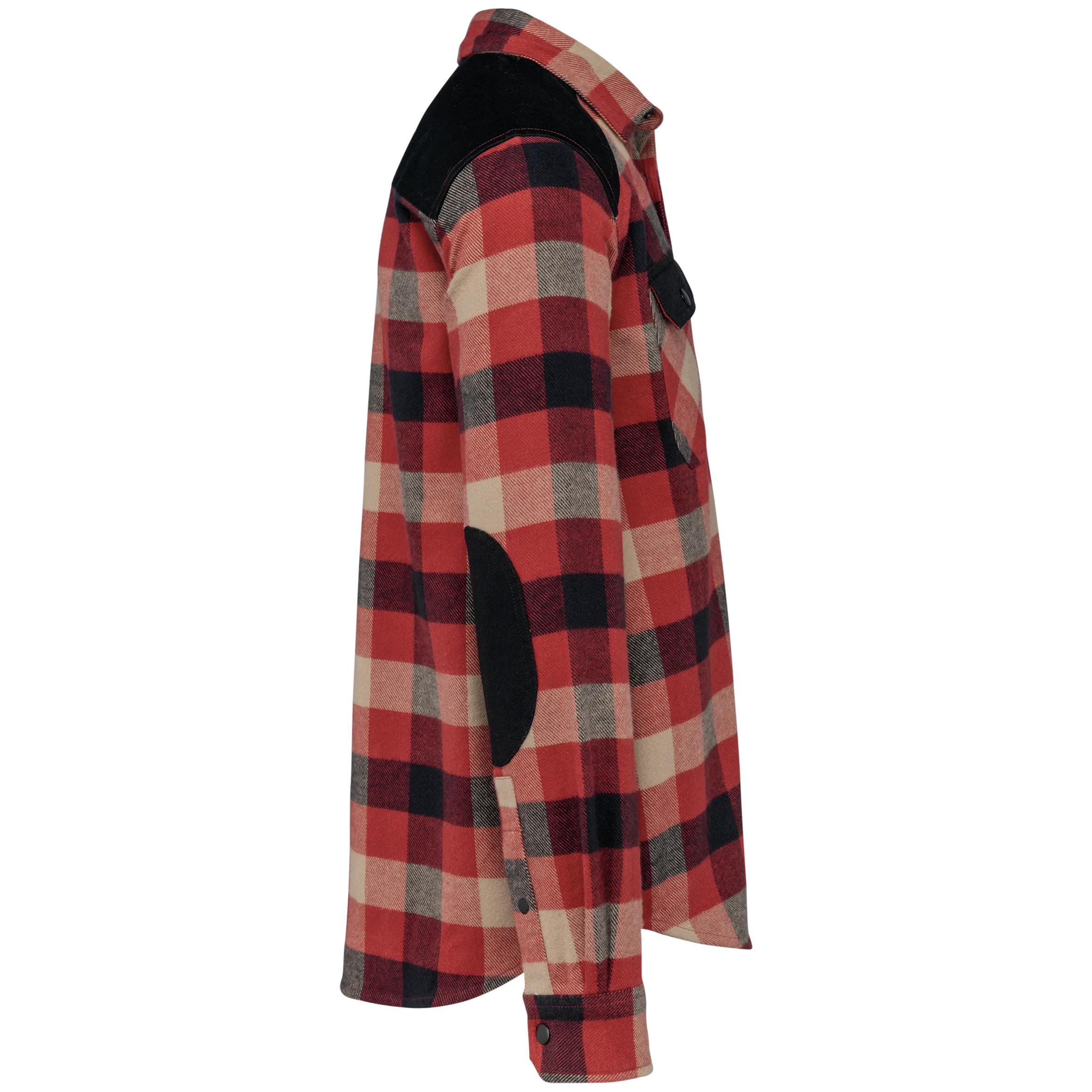 Sobrecamisa a cuadros con bolsillos