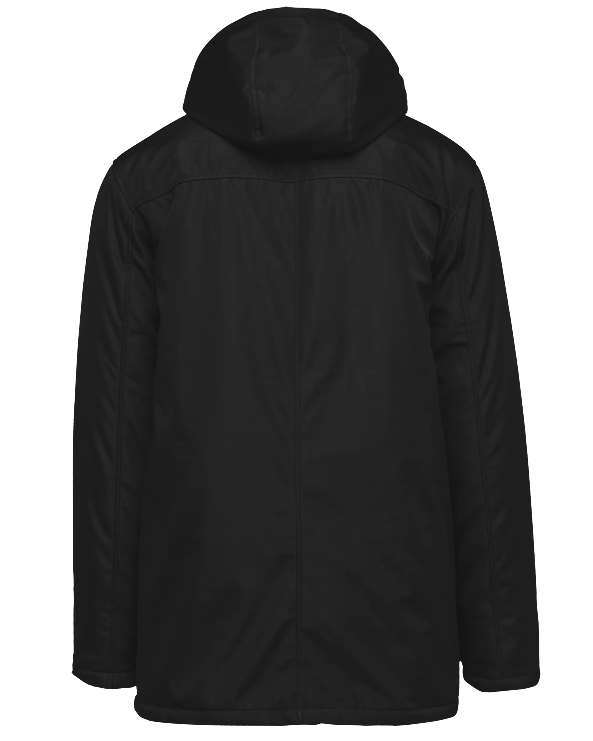 Parka con capucha extraíble