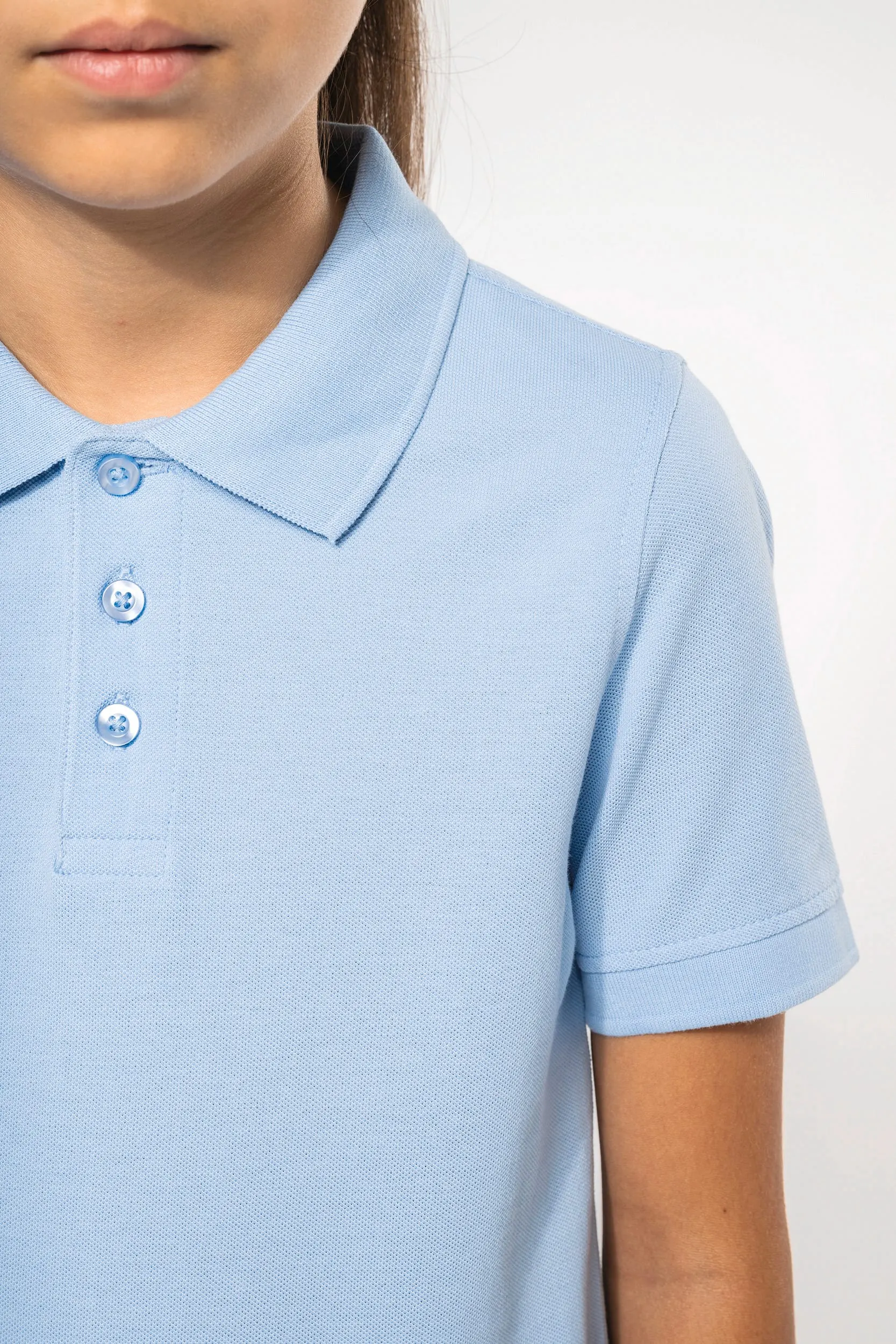 Polo manga corta infantil