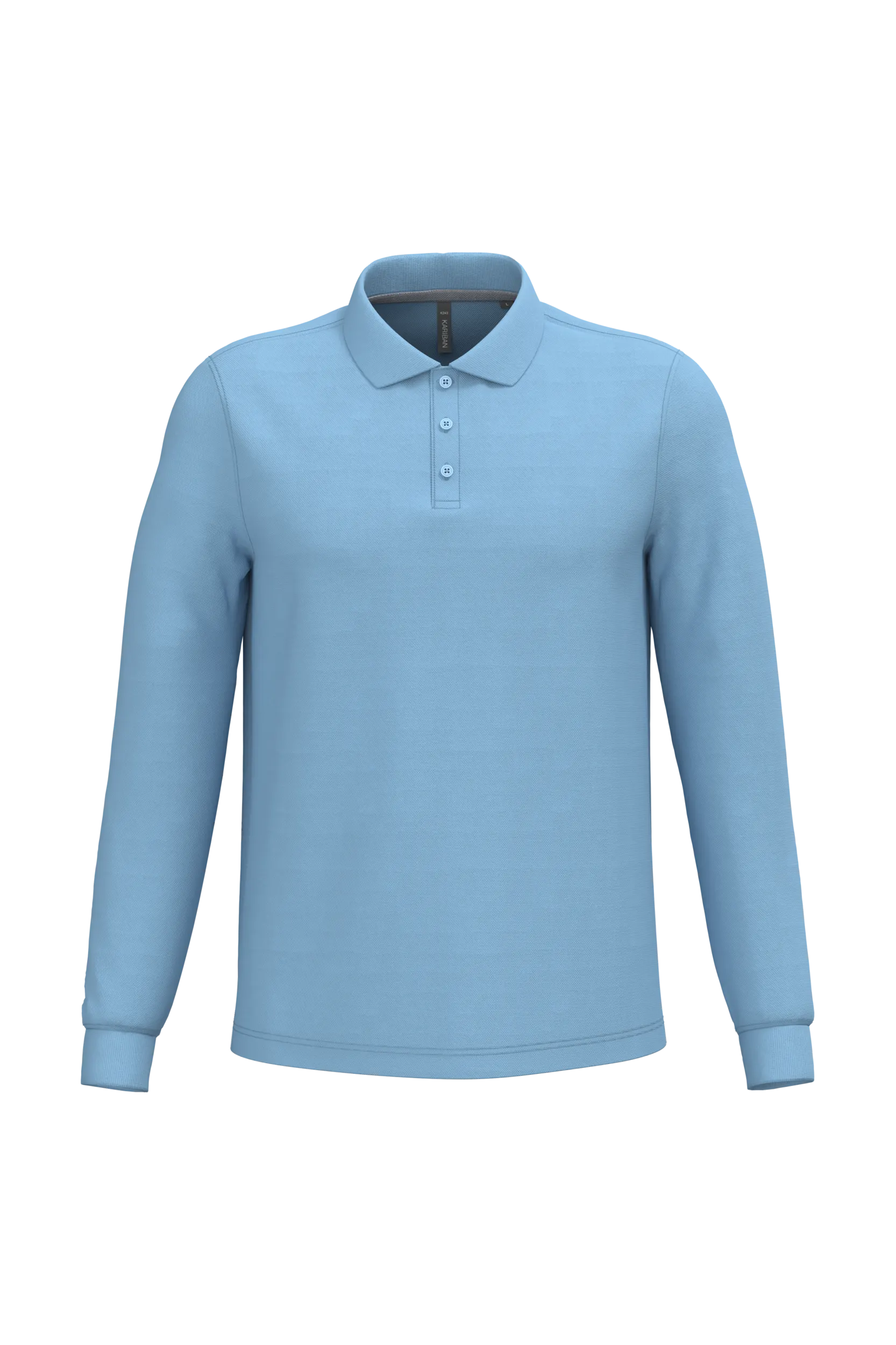 Polo manga larga hombre