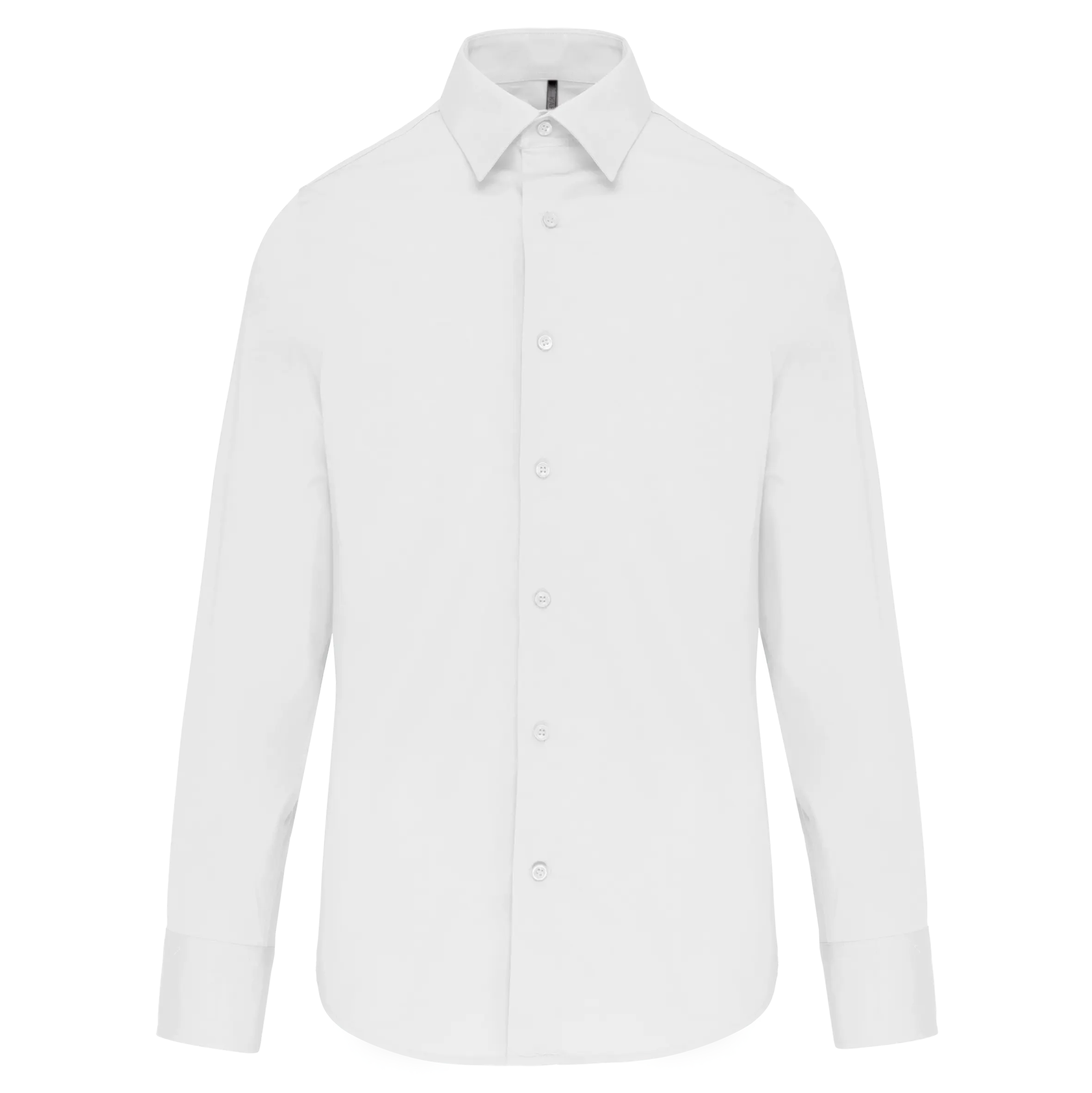 Camisa strech manga larga hombre