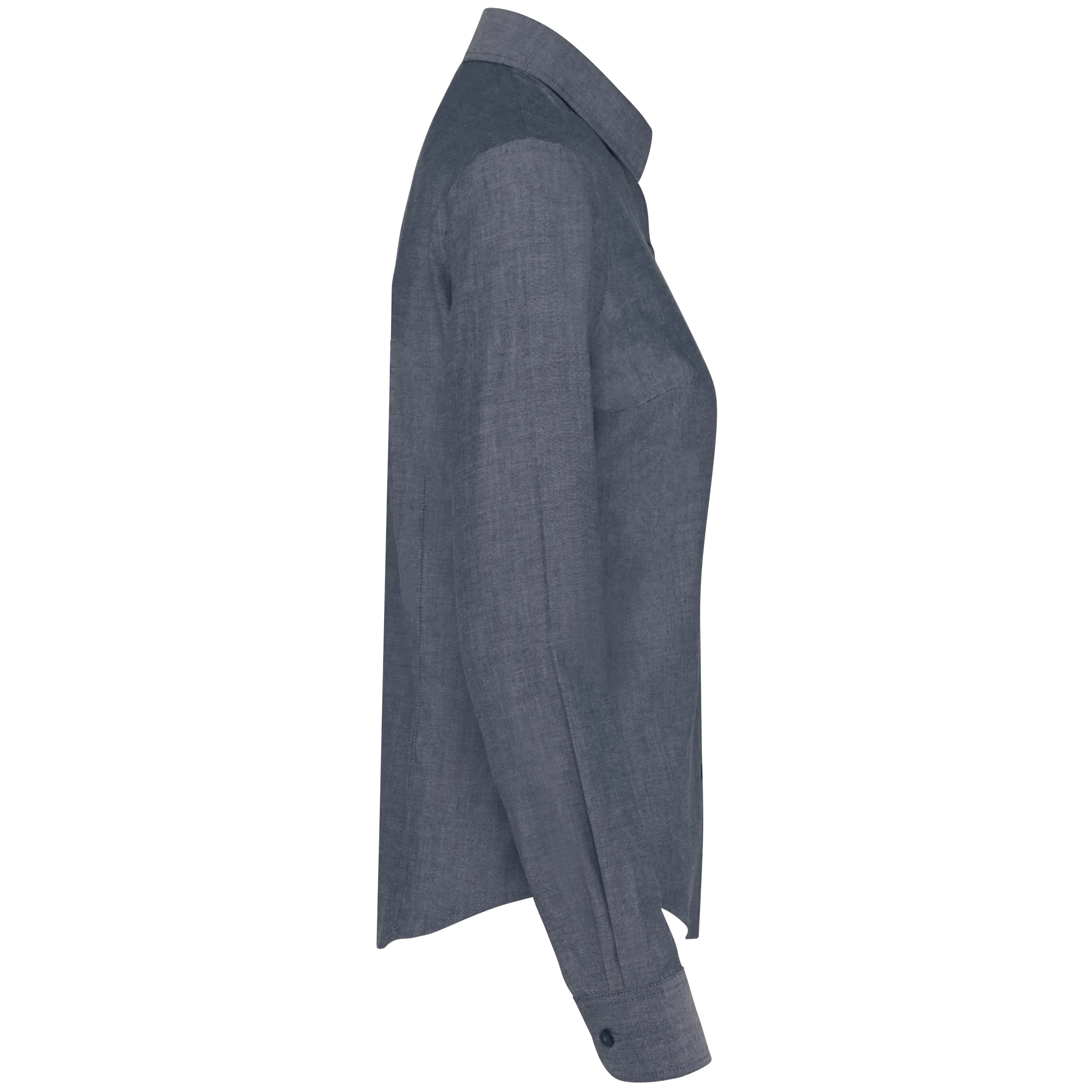 Camisa oxford manga larga mujer