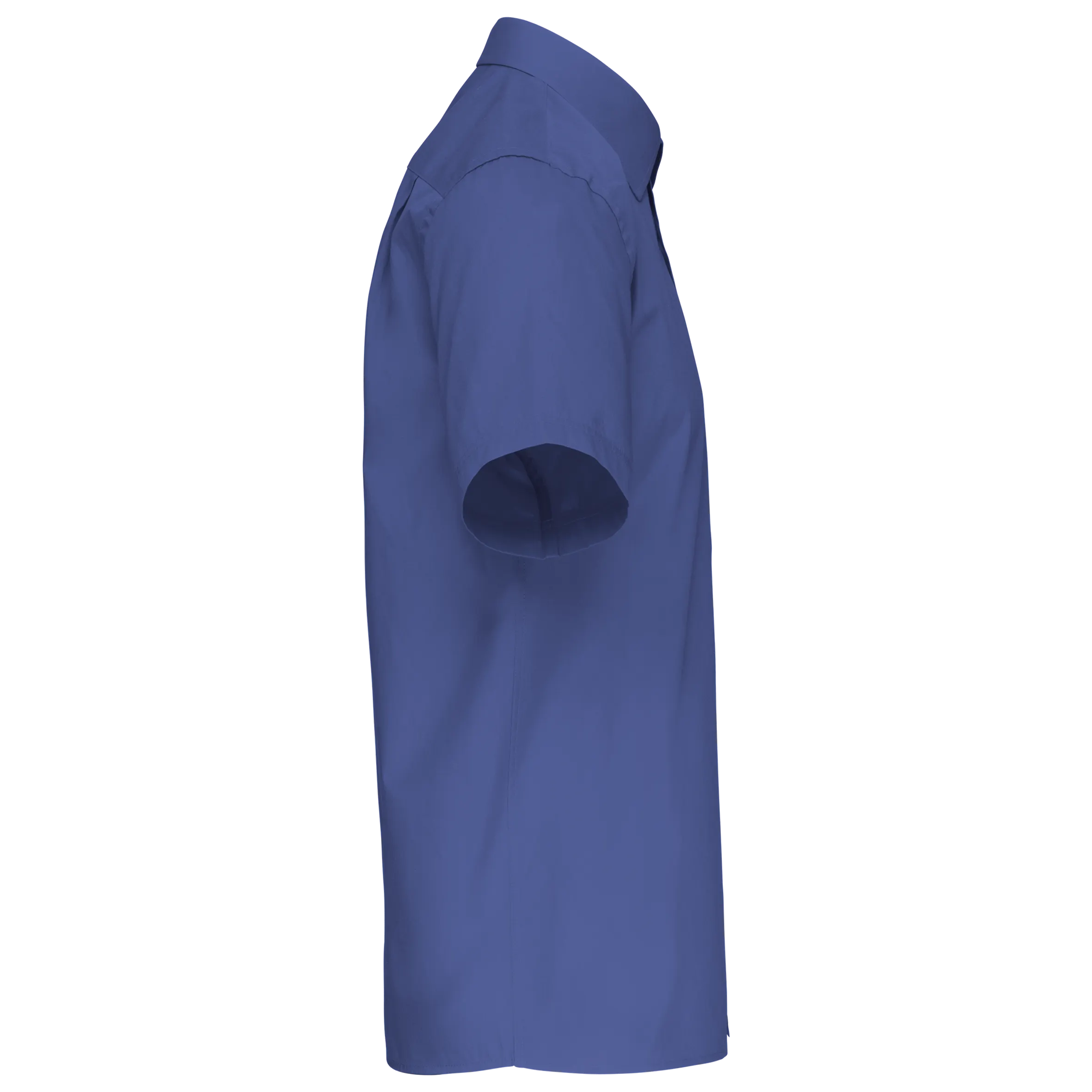 Camisa popelina manga corta hombre