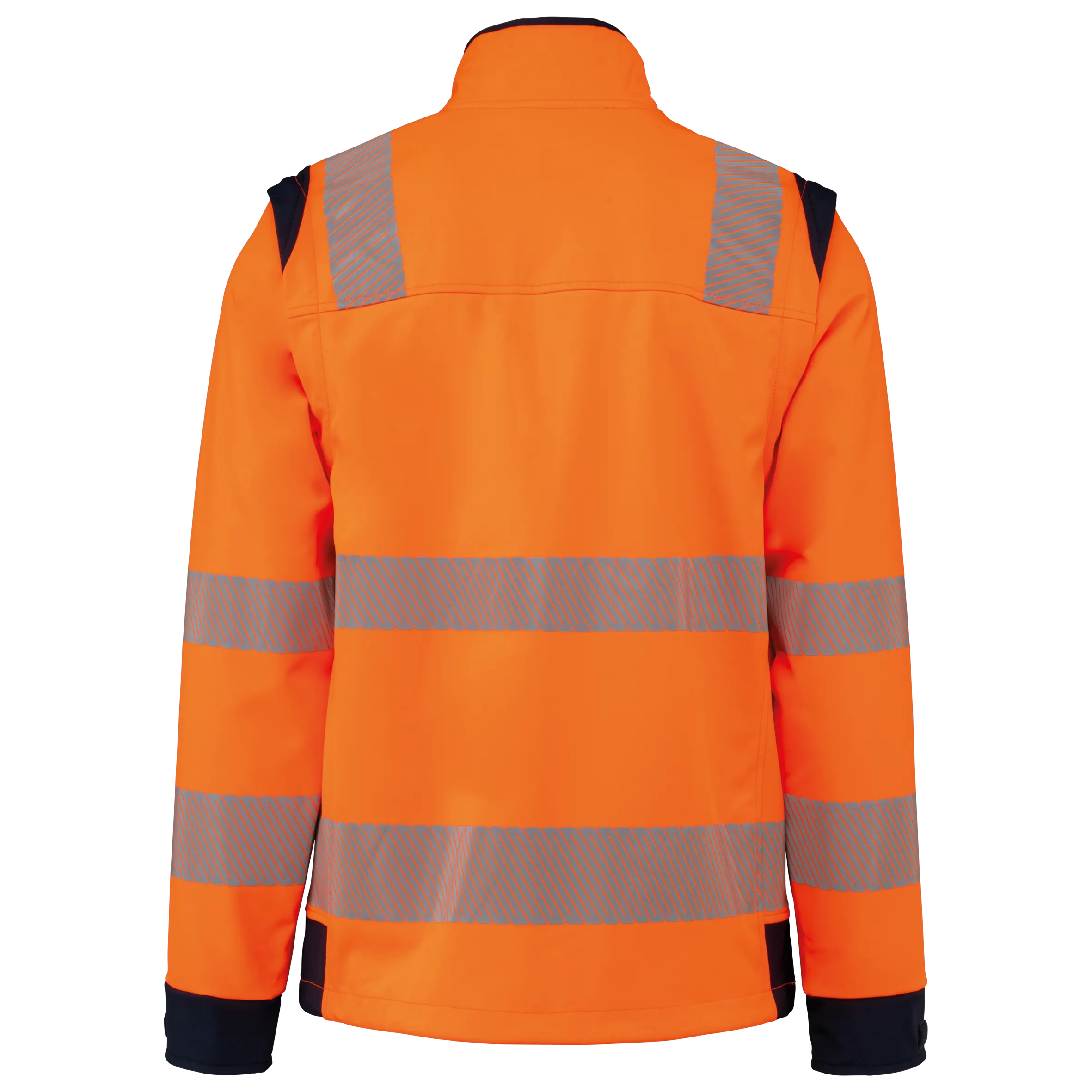 Chaqueta softshell de seguridad reciclada con mangas amovibles unisex