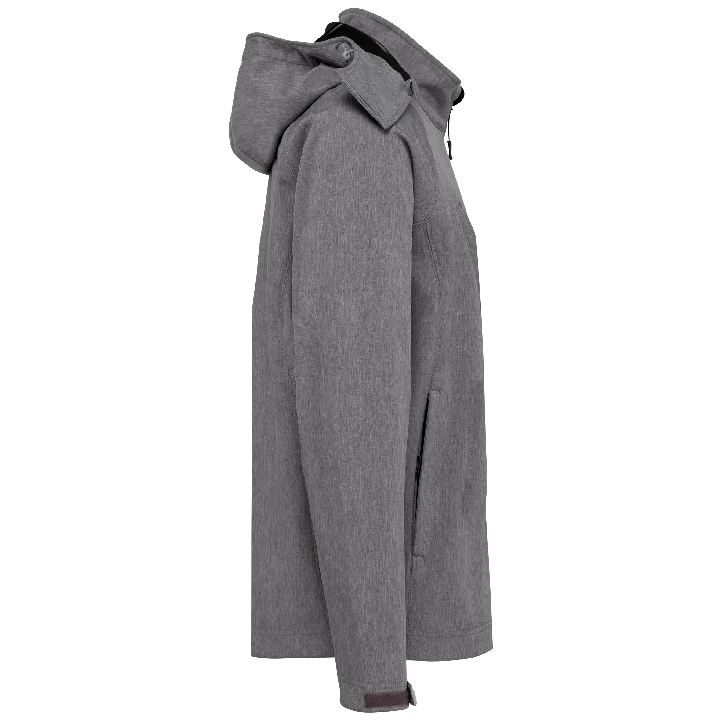 Chaqueta softshell con capucha extraíble hombre