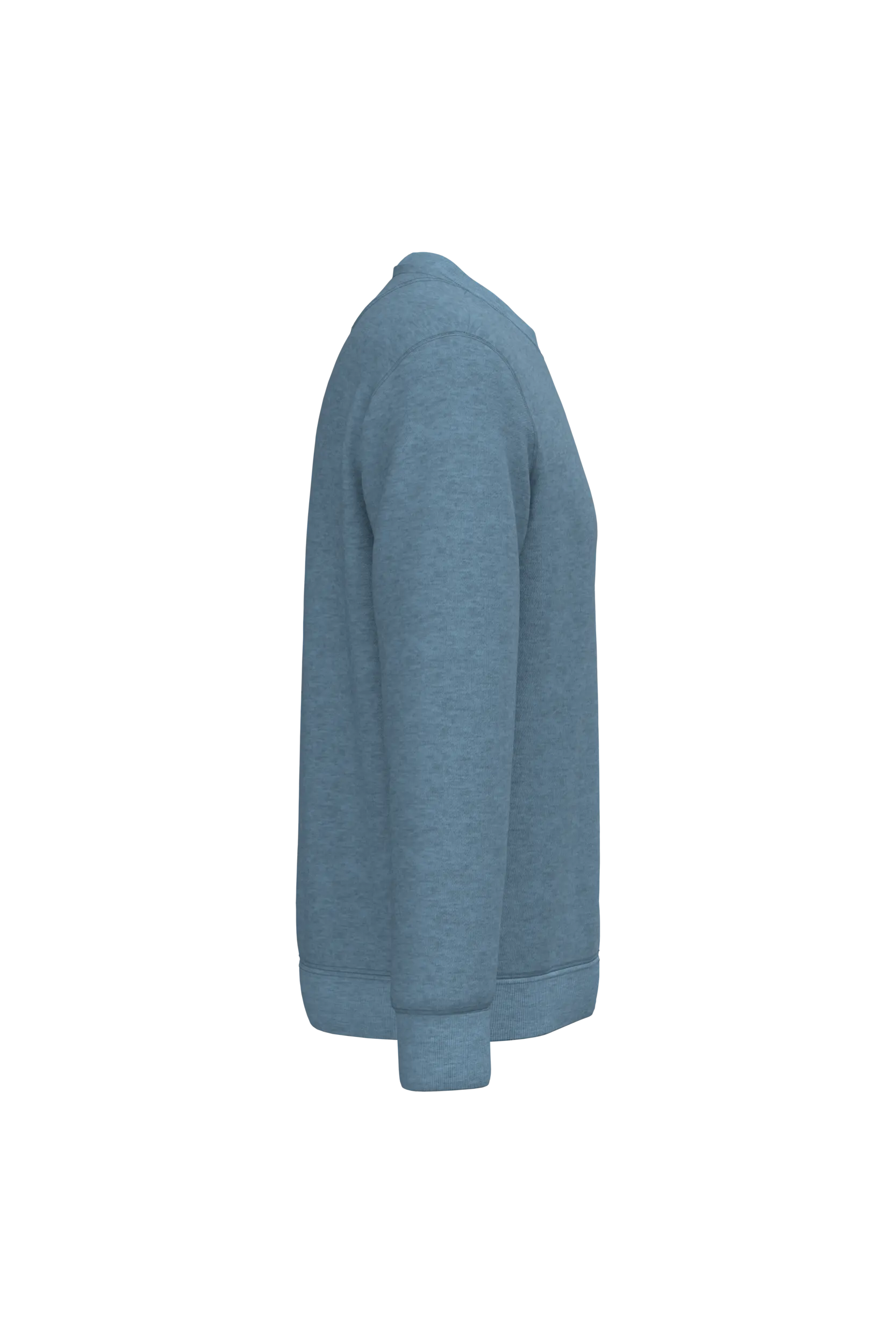 Sudadera  ecorresponsable de cuello redondo unisex