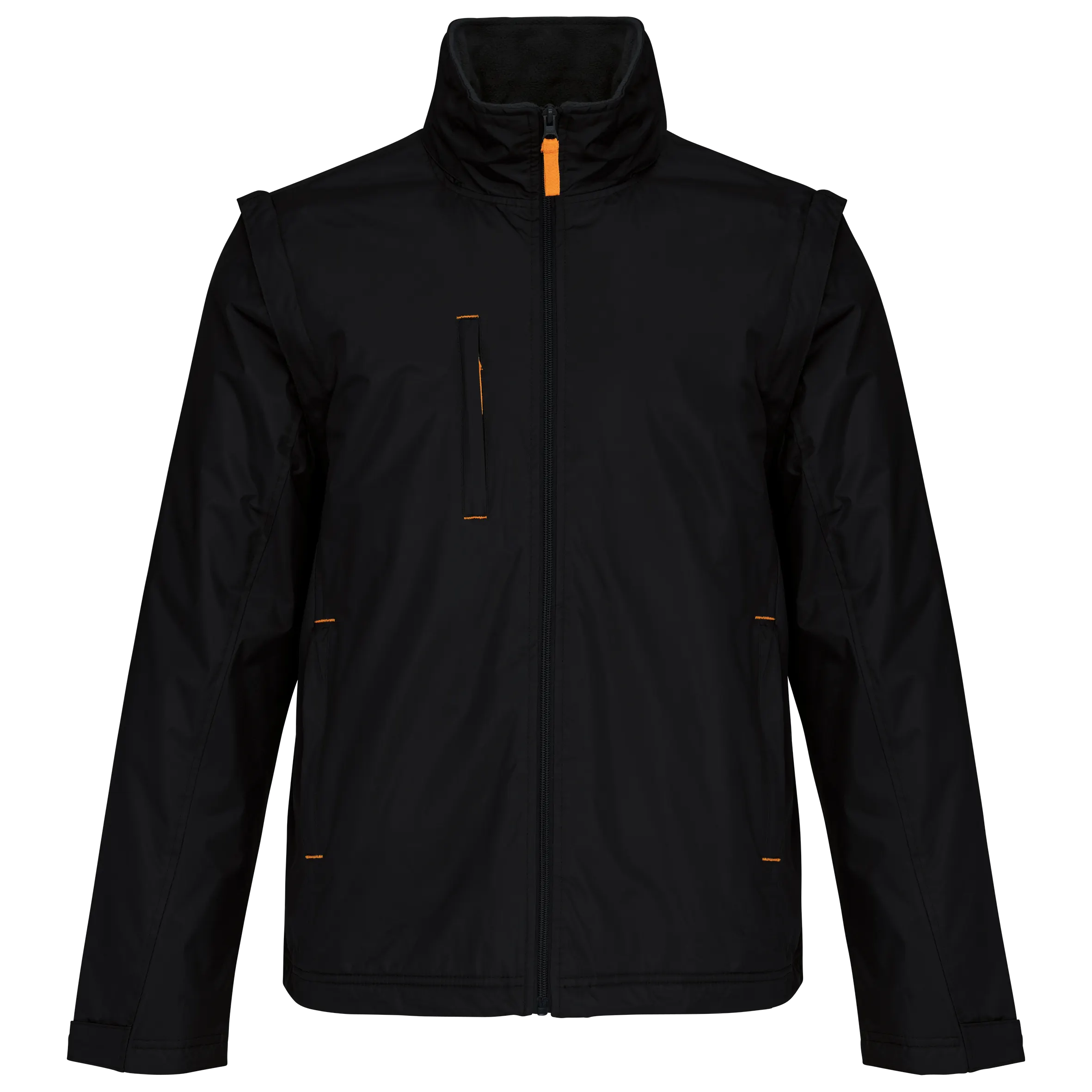 Chaqueta con mangas amovibles hombre