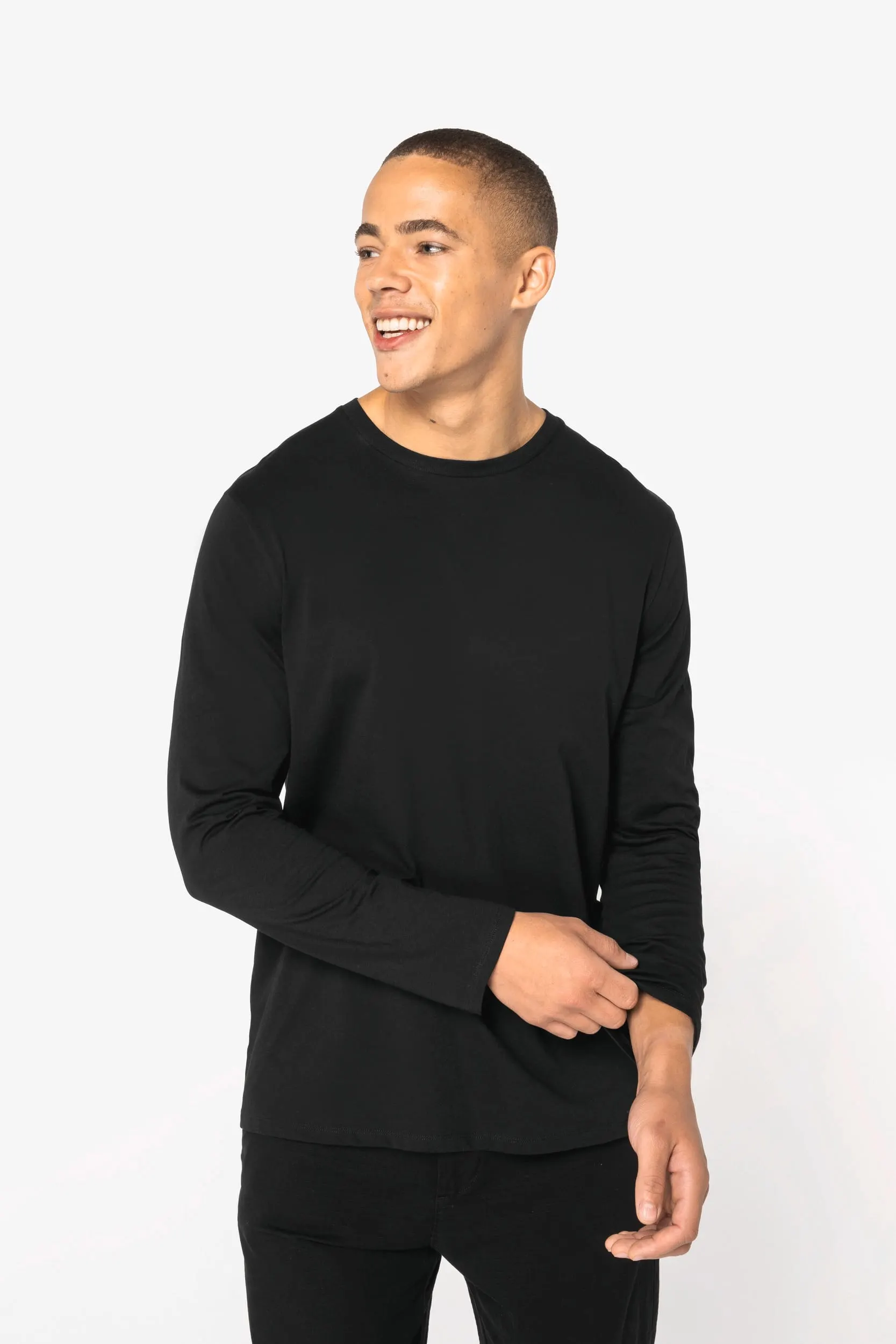 Camiseta ecorresponsable manga larga unisex