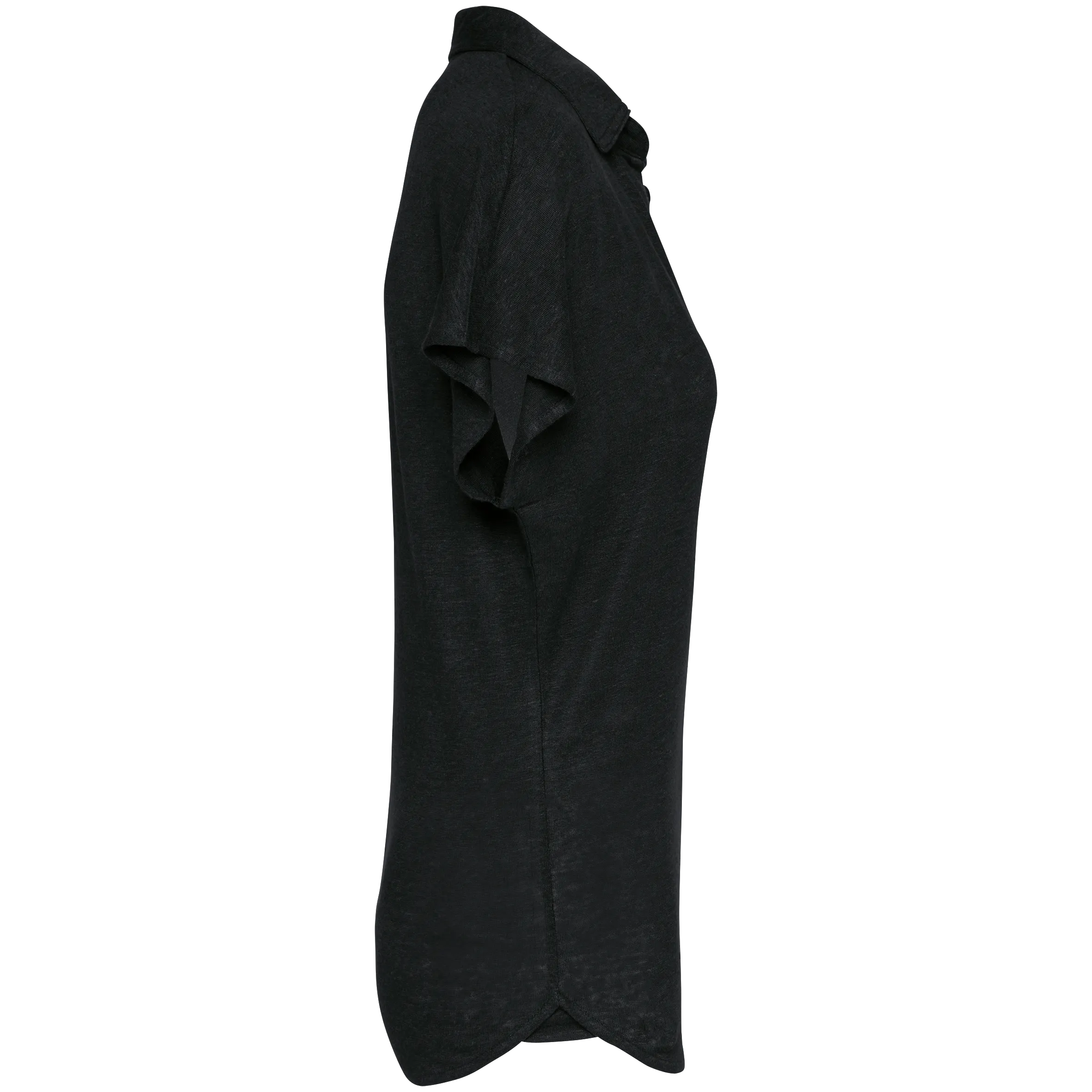Polo de lino mujer