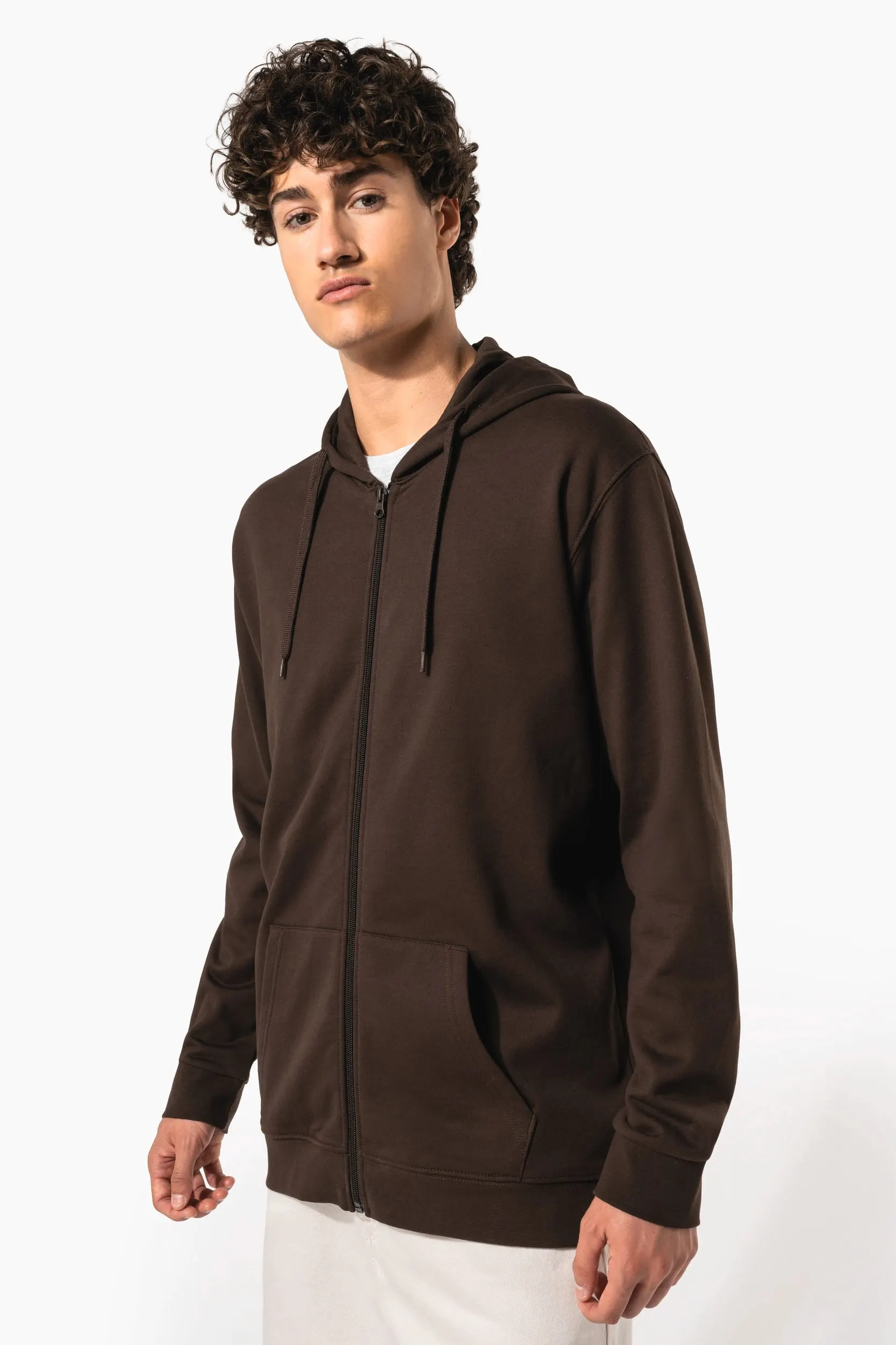 Sudadera capucha y cremallera unisex