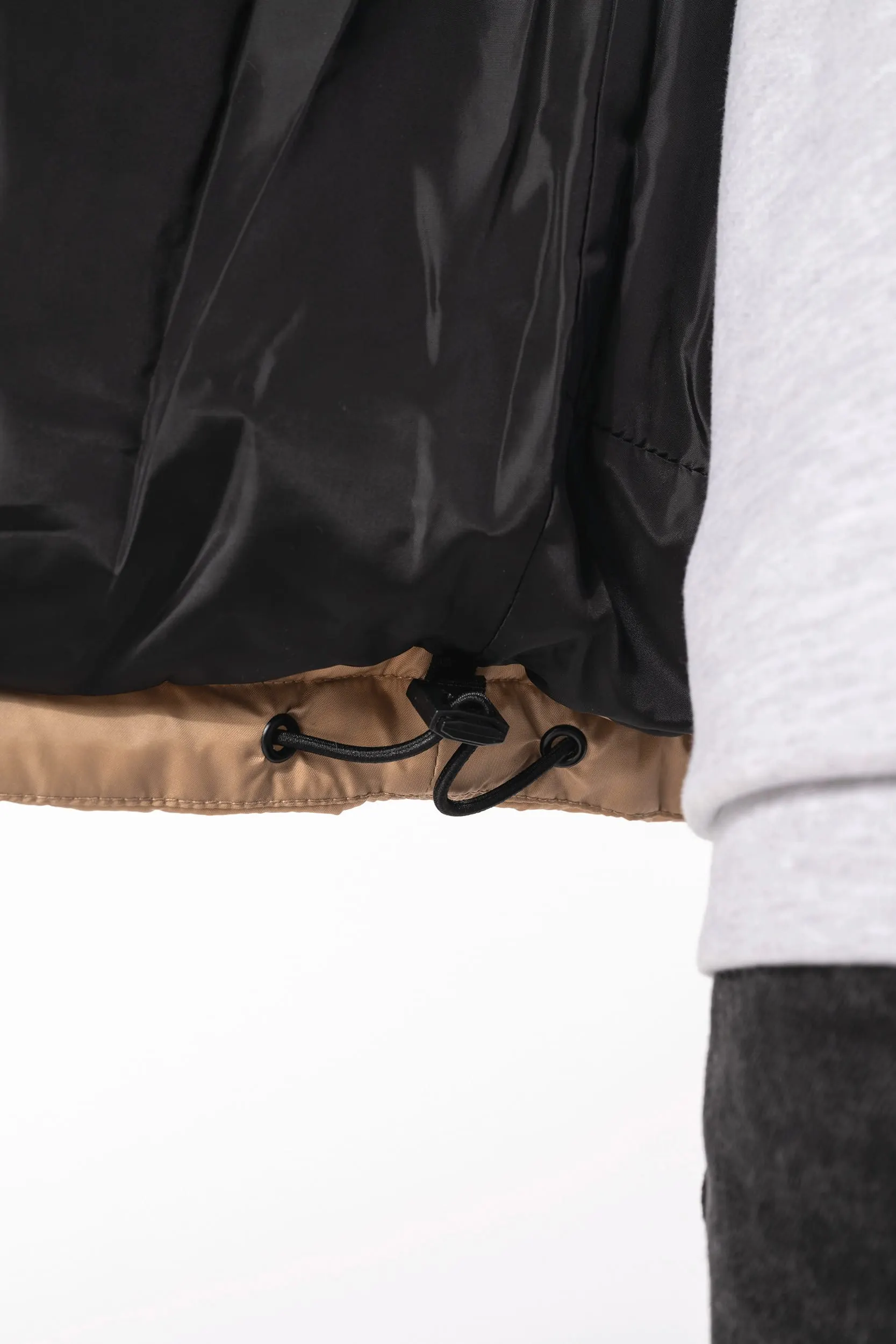 Chaleco acolchado bicolor unisex