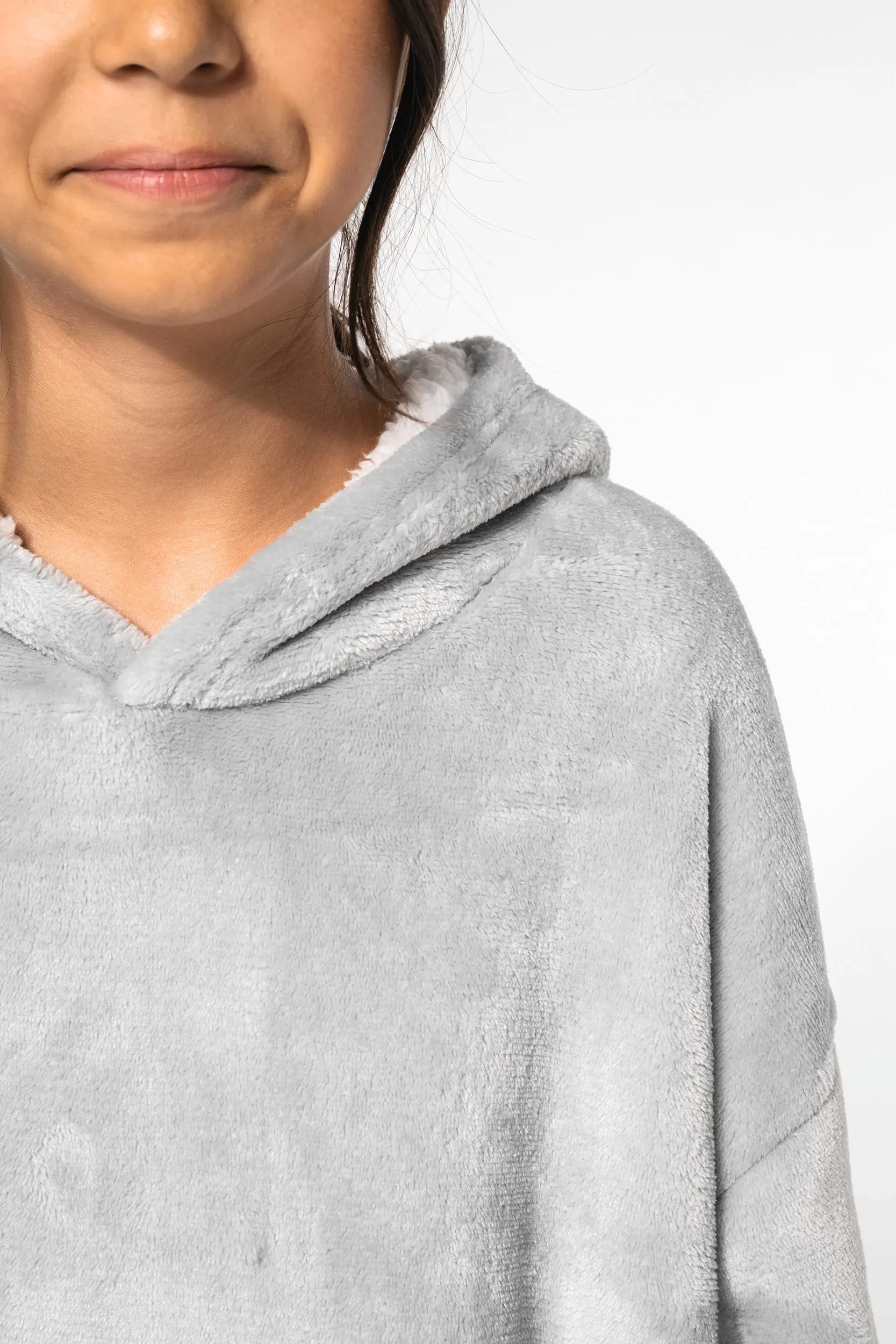 Poncho tipo manta infantil