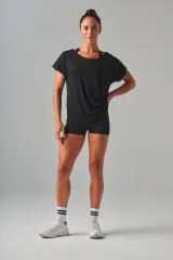 Camiseta scoop neck mujer