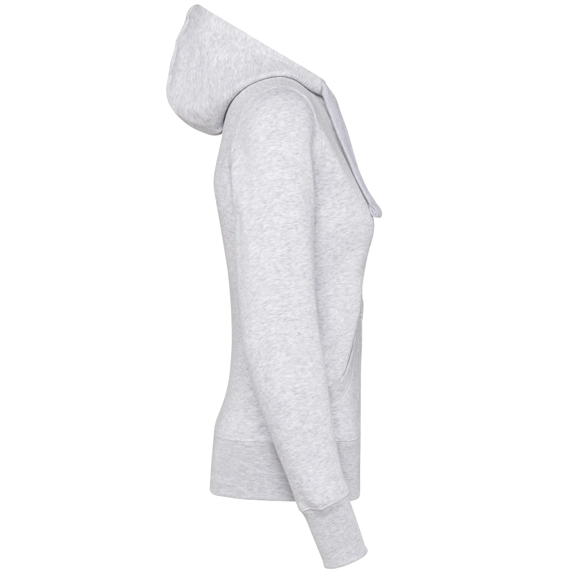 Sudadera con capucha y cremallera de mujer
