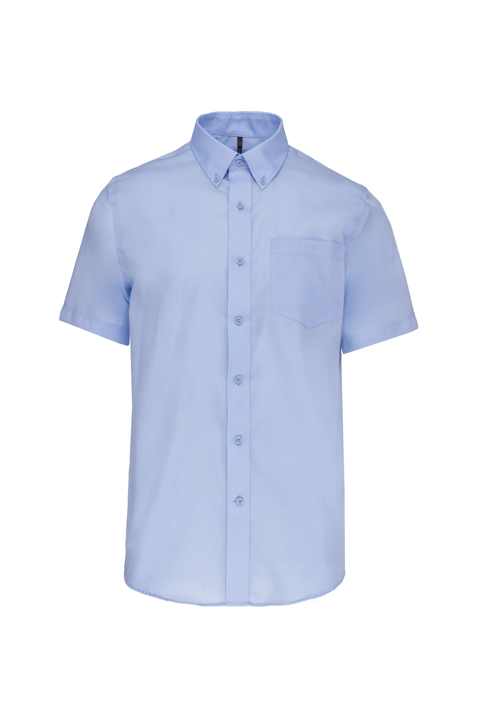Camisa micro sarga no-plancha manga corta hombre