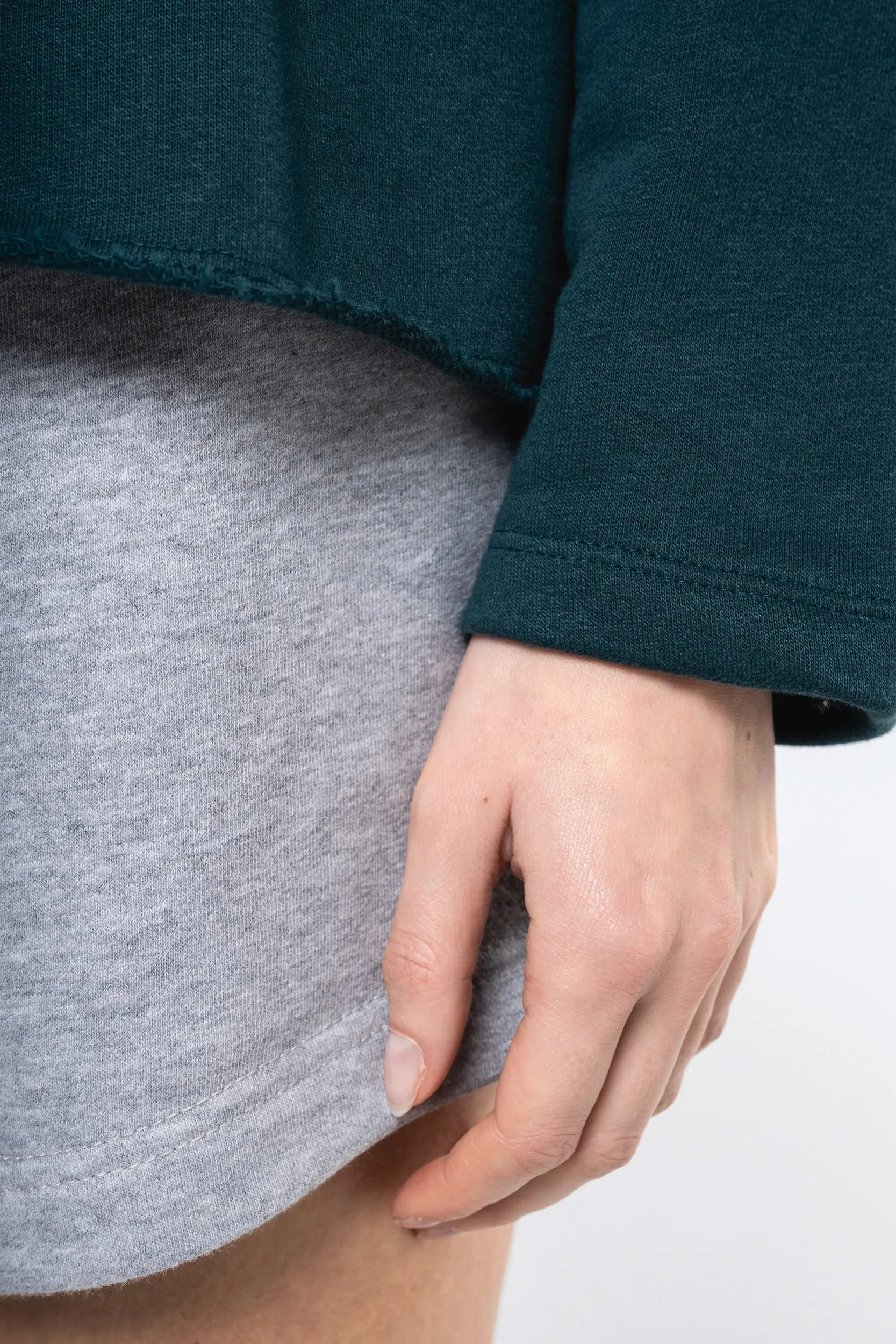 Sudadera holgada de mujer