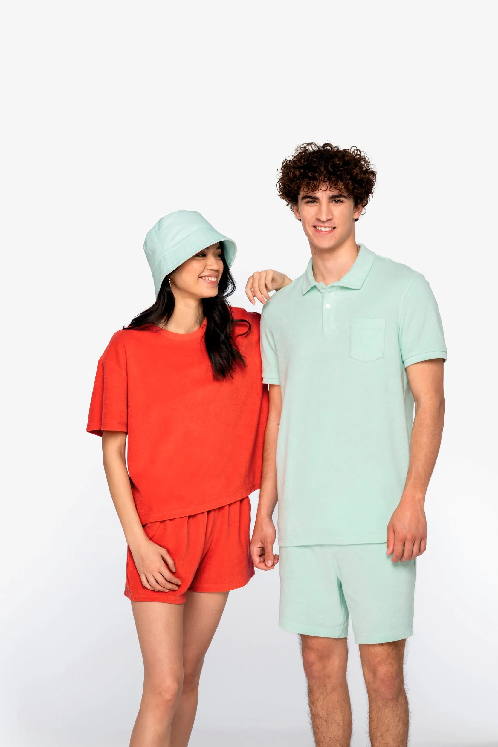 Camiseta ecorresponsable de rizo mujer