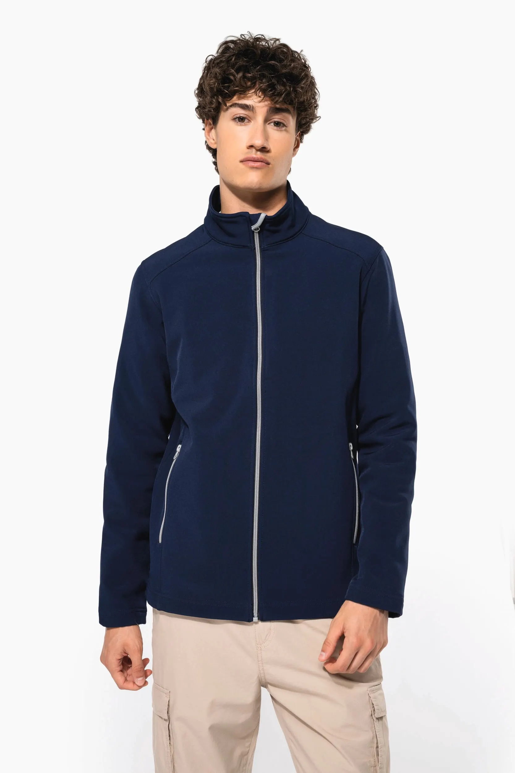 Chaqueta softshell 2 capas hombre
