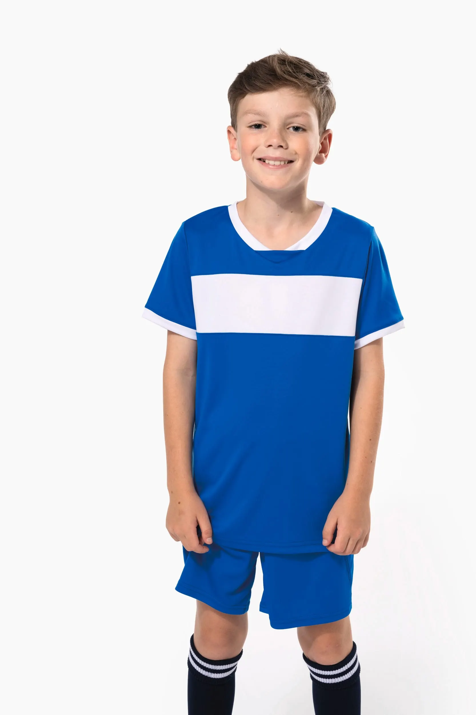 Camiseta multideporte infantil de manga corta