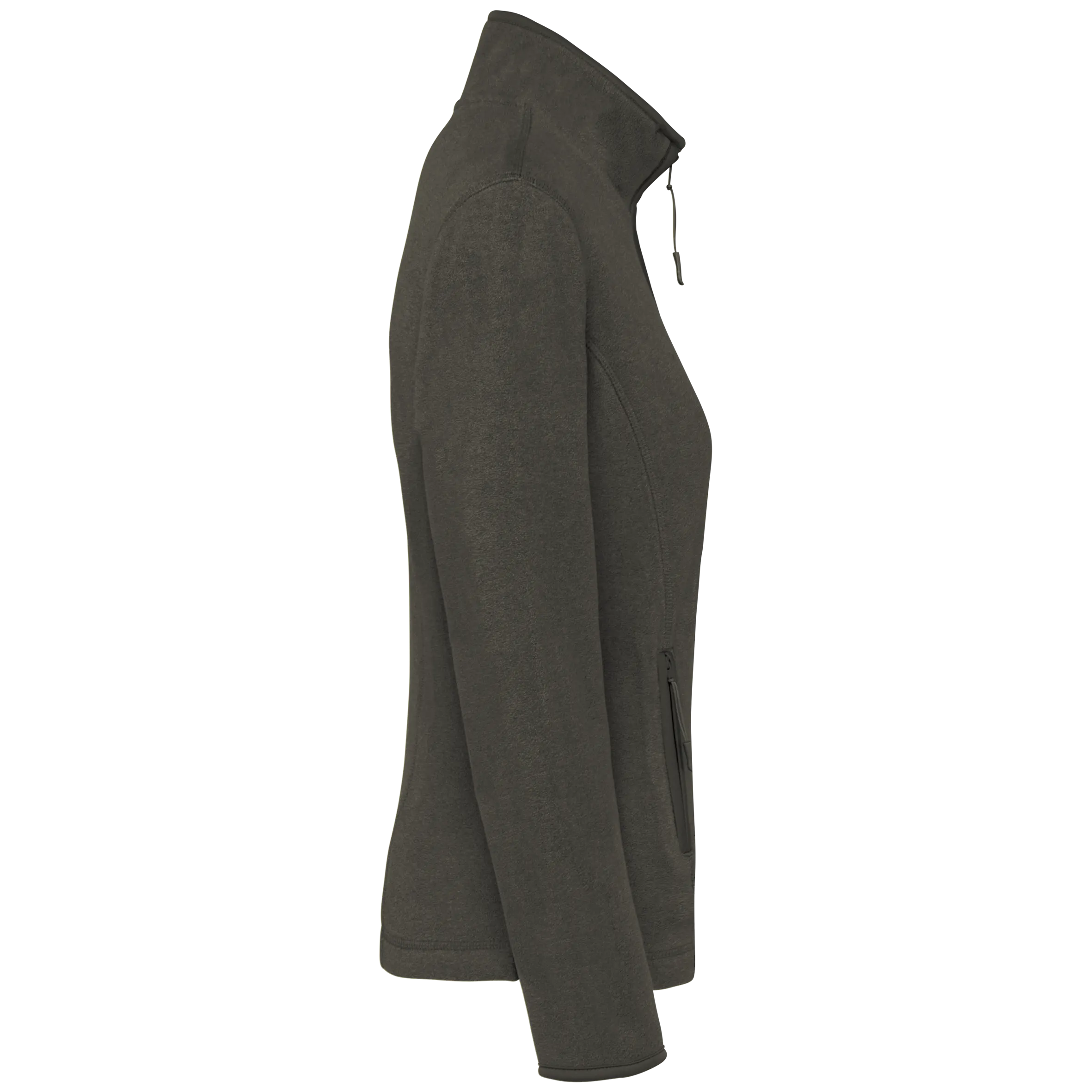 Chaqueta micropolar con cremallera mujer