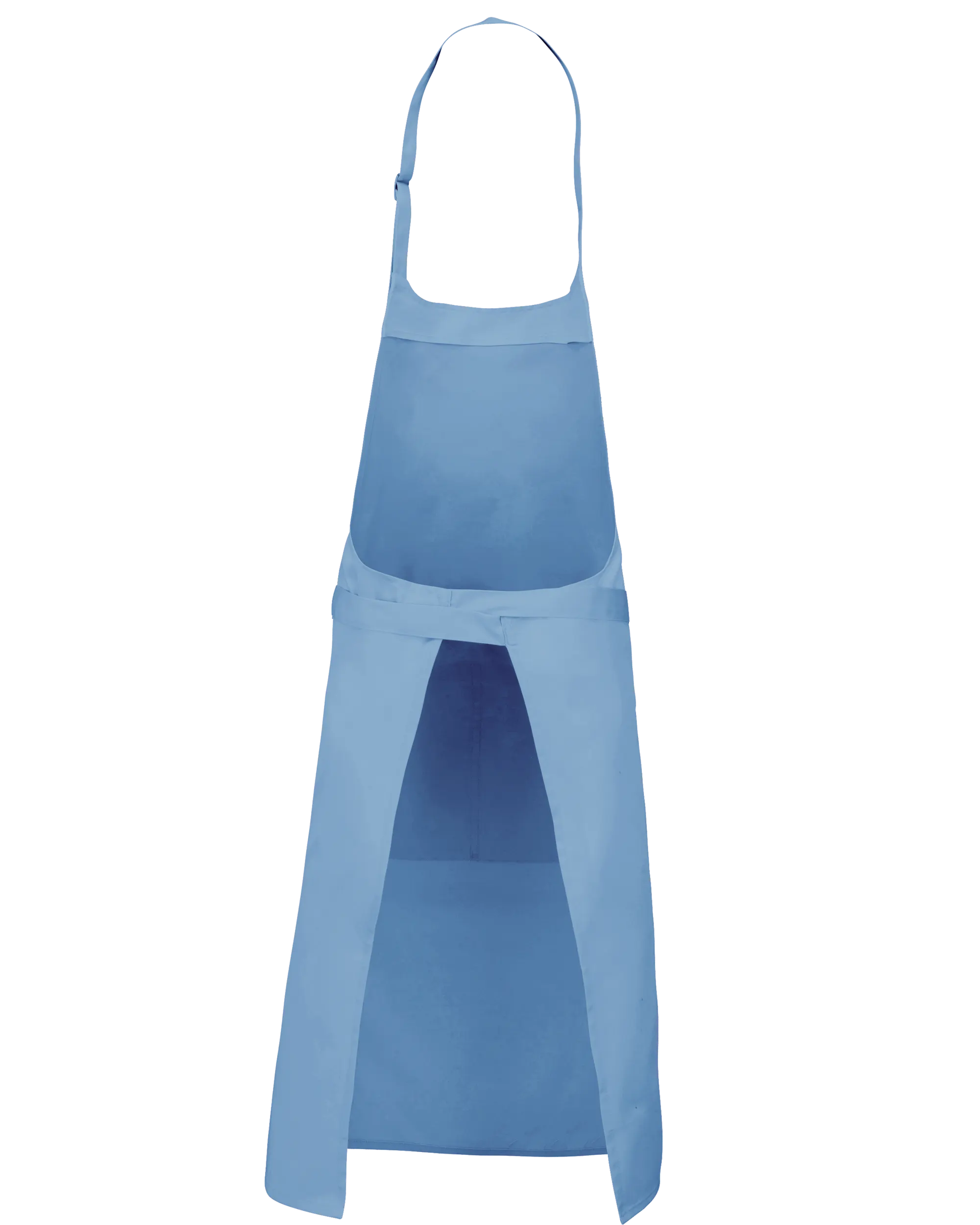 Delantal poliéster/algodón con bolsillo