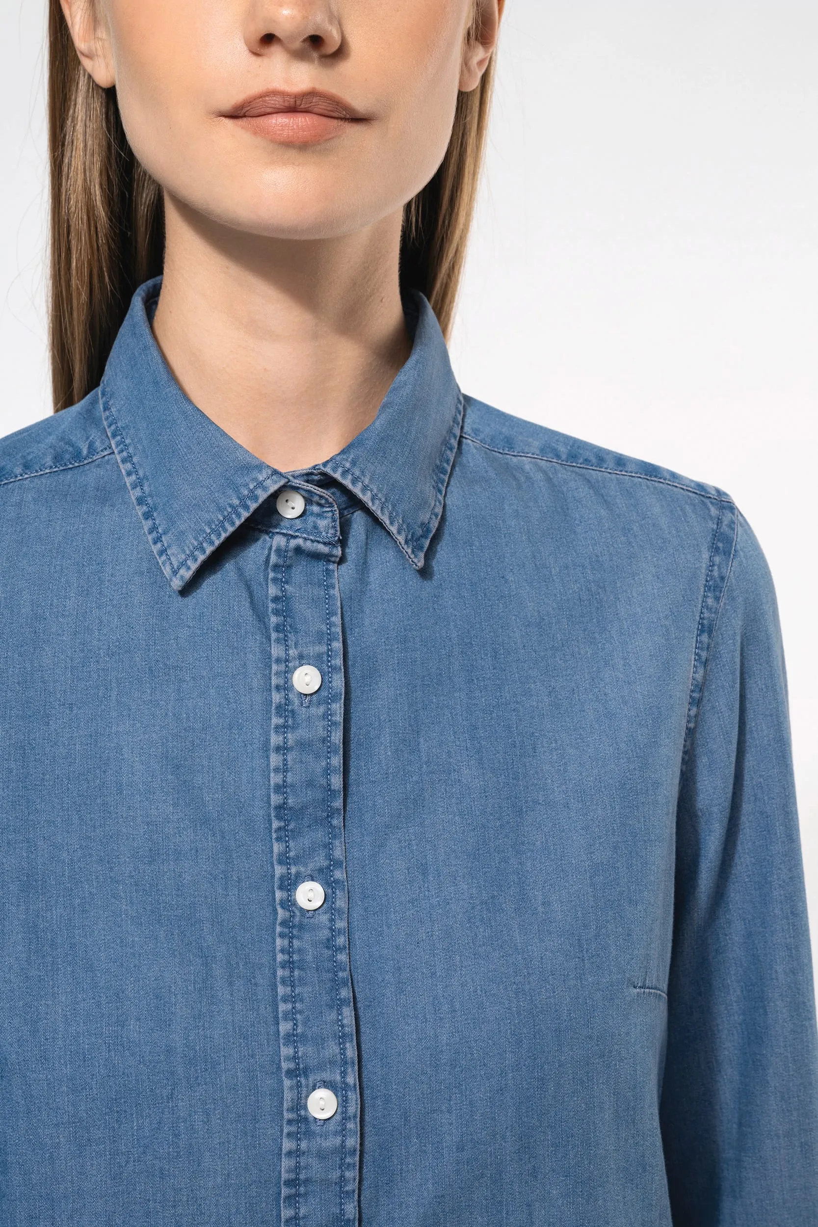 Camisa Denim mujer