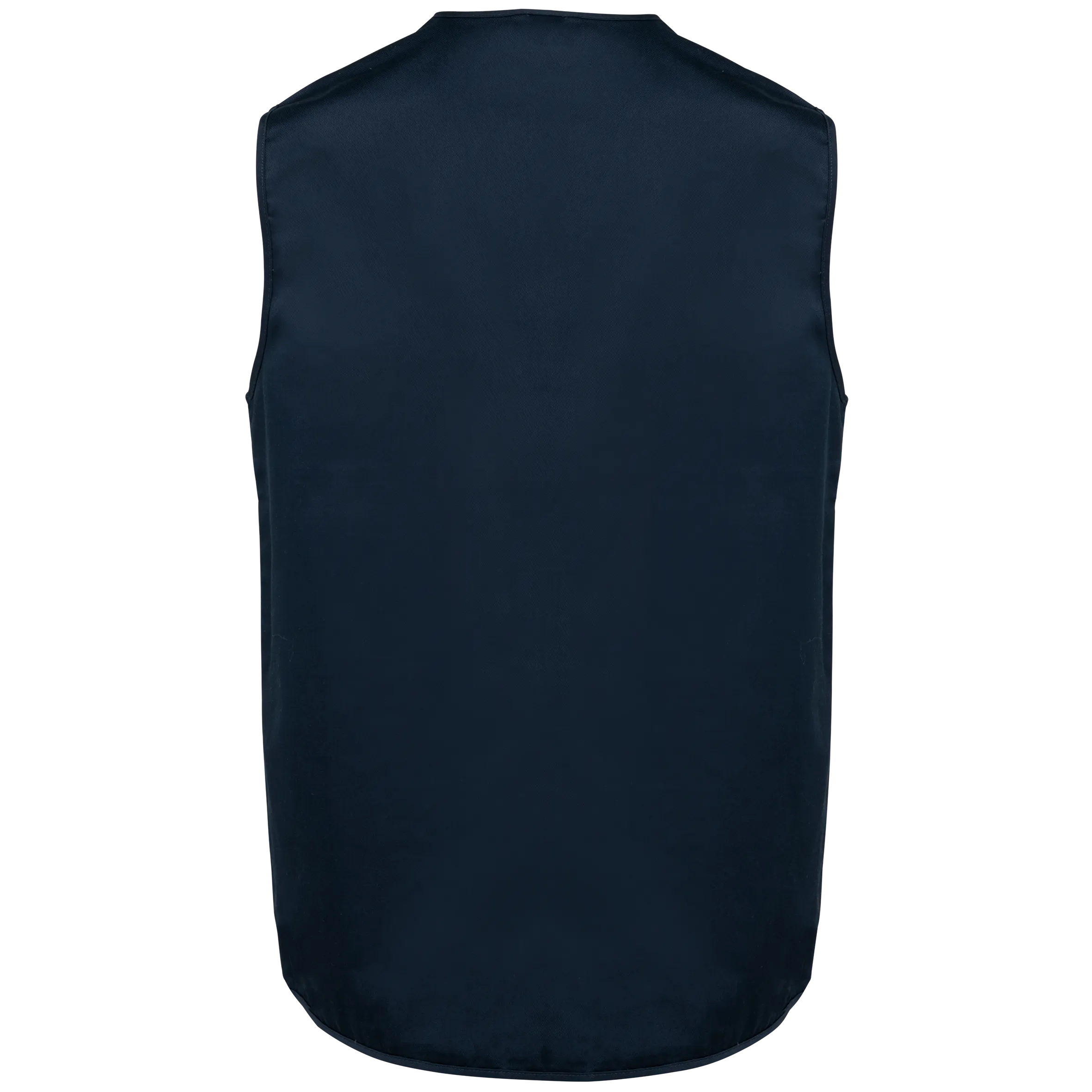 Chaleco polialgodón multibolsillos con forro  - Unisex