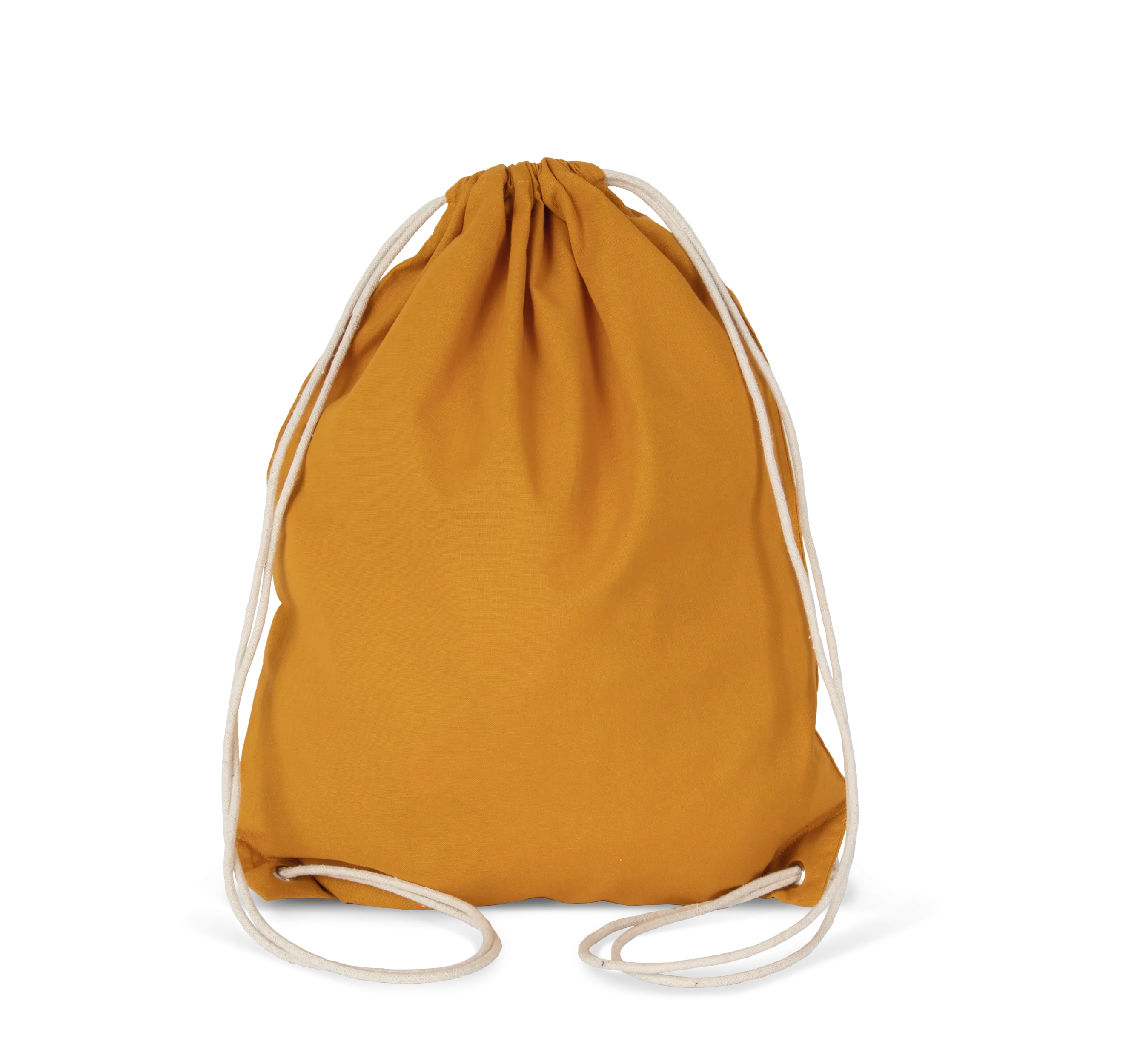 Mochila de algodón con cordones