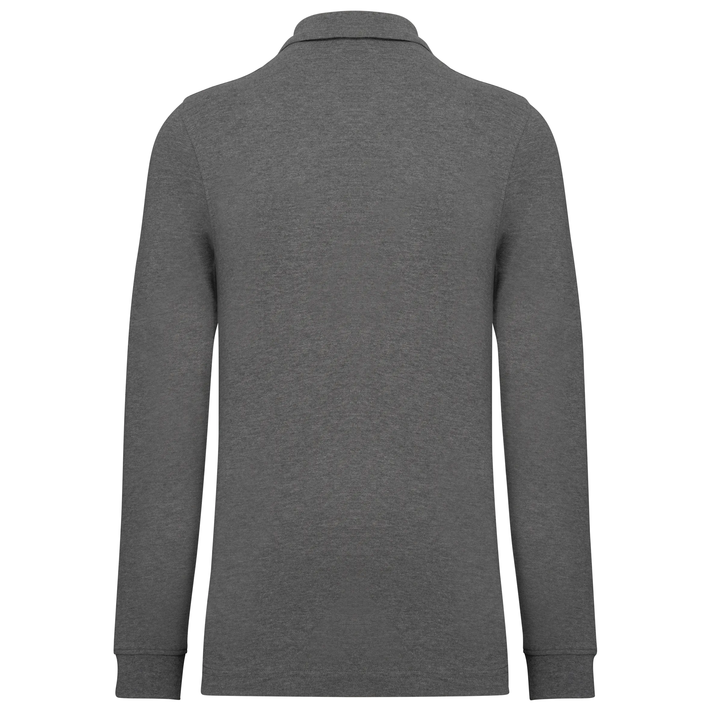 Polo de punto piqué manga larga Bio180 hombre
