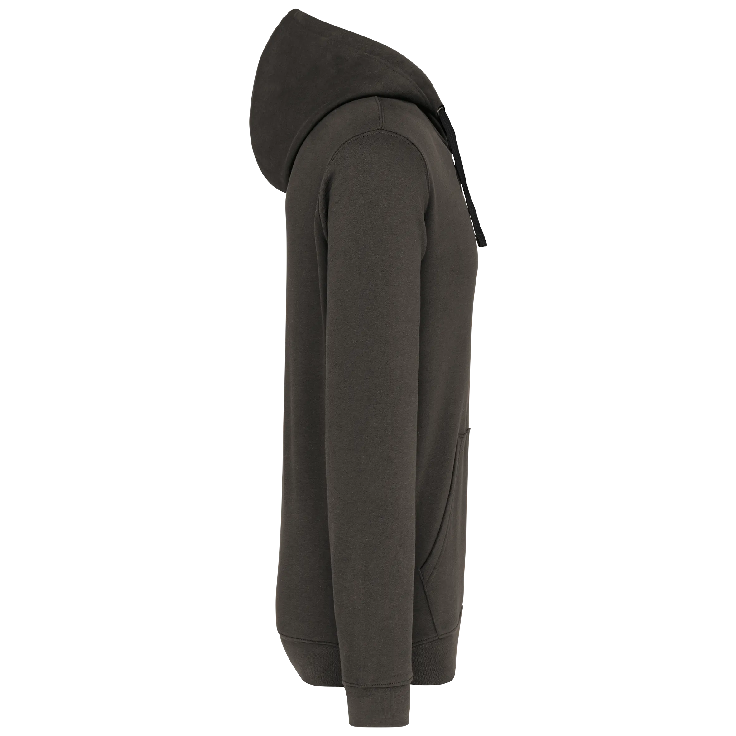 Sudadera capucha contrastada hombre