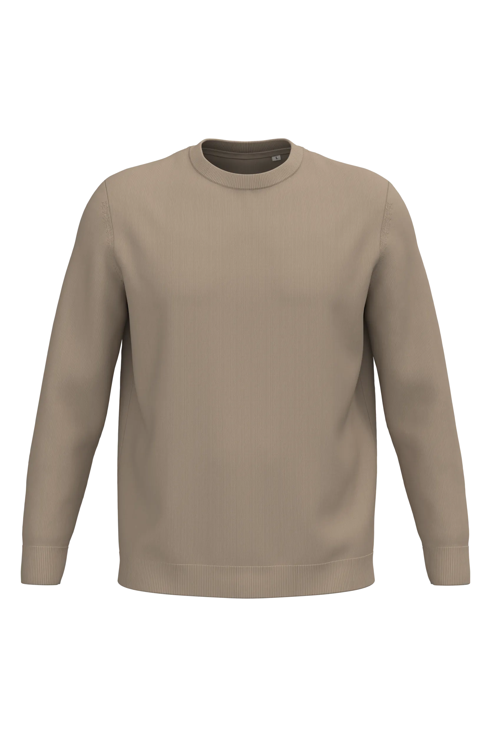 Jersey ecorresponsable de cuello redondo hombre