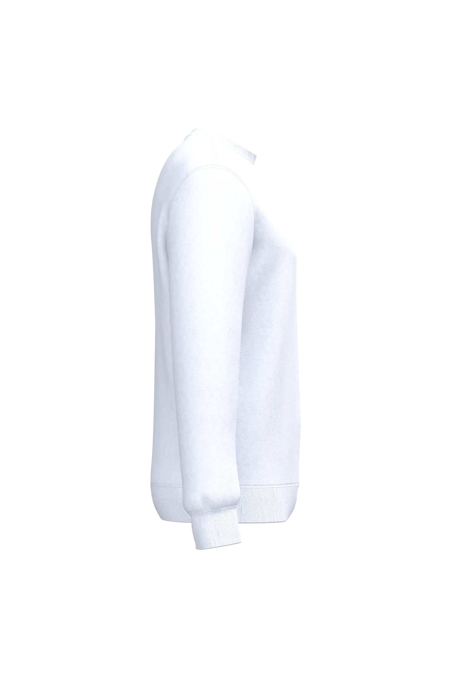 Sudadera cuello redondo reciclada unisex