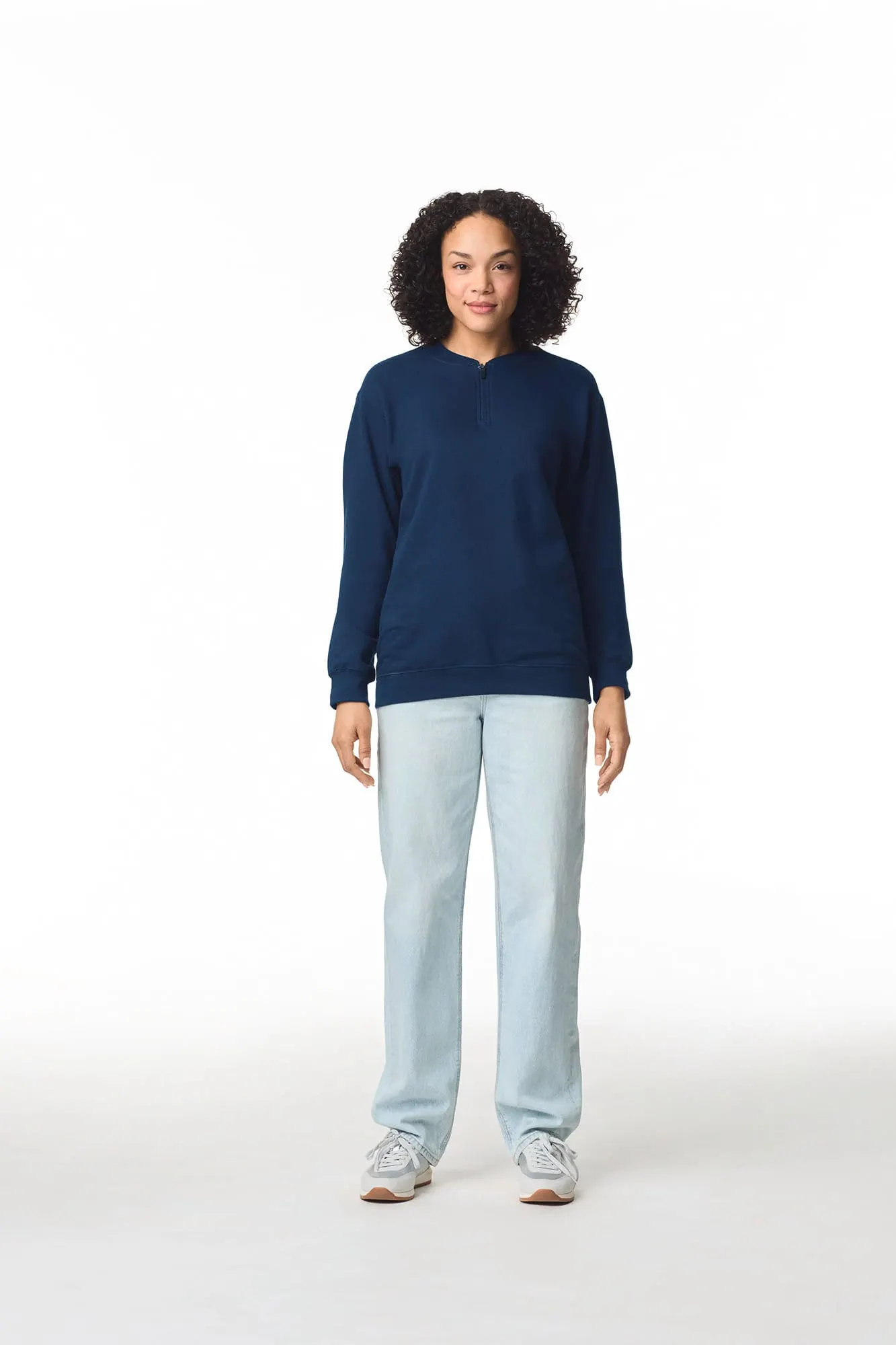 Sudadera de felpa 1/4 cremallera<br/>