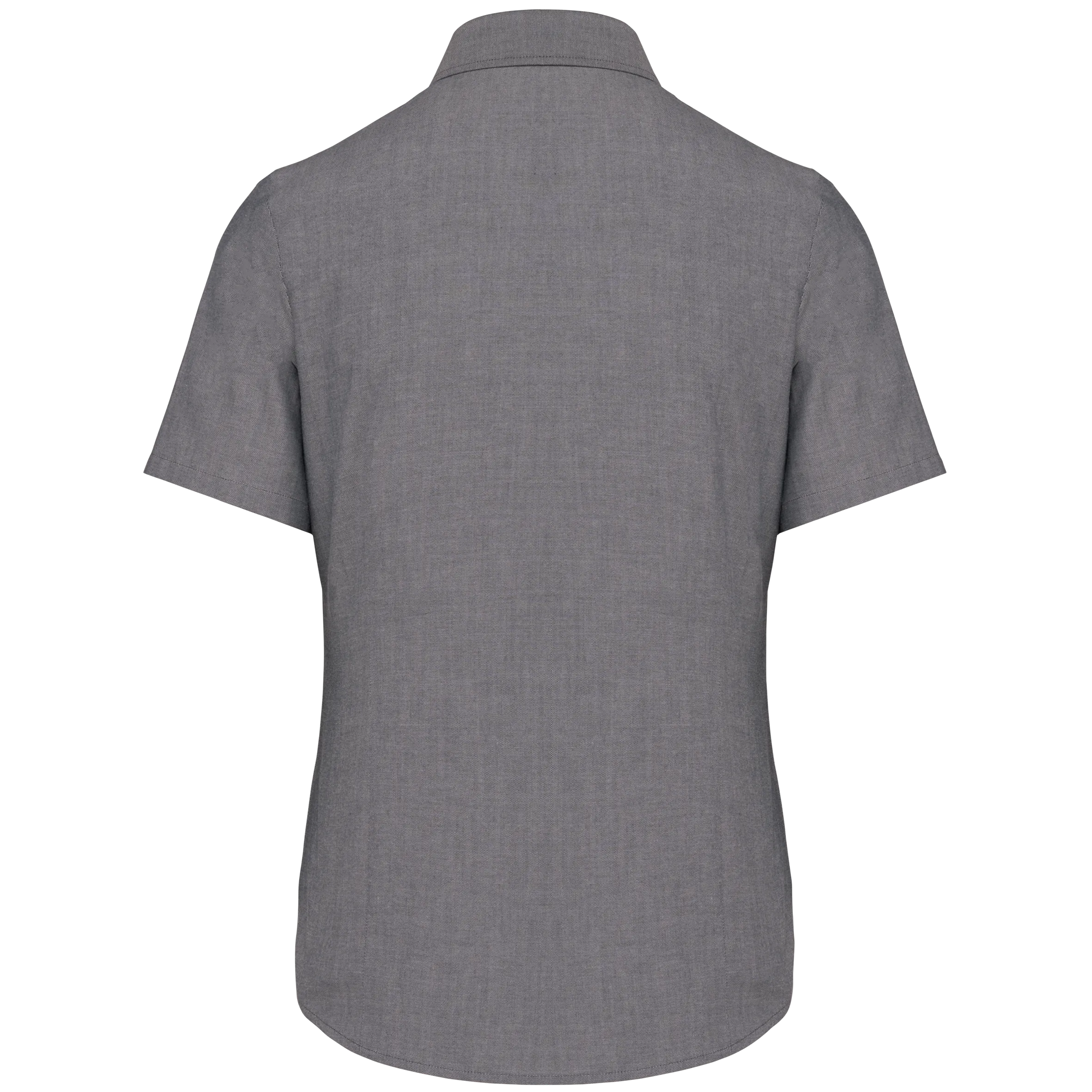 Camisa oxford manga corta mujer