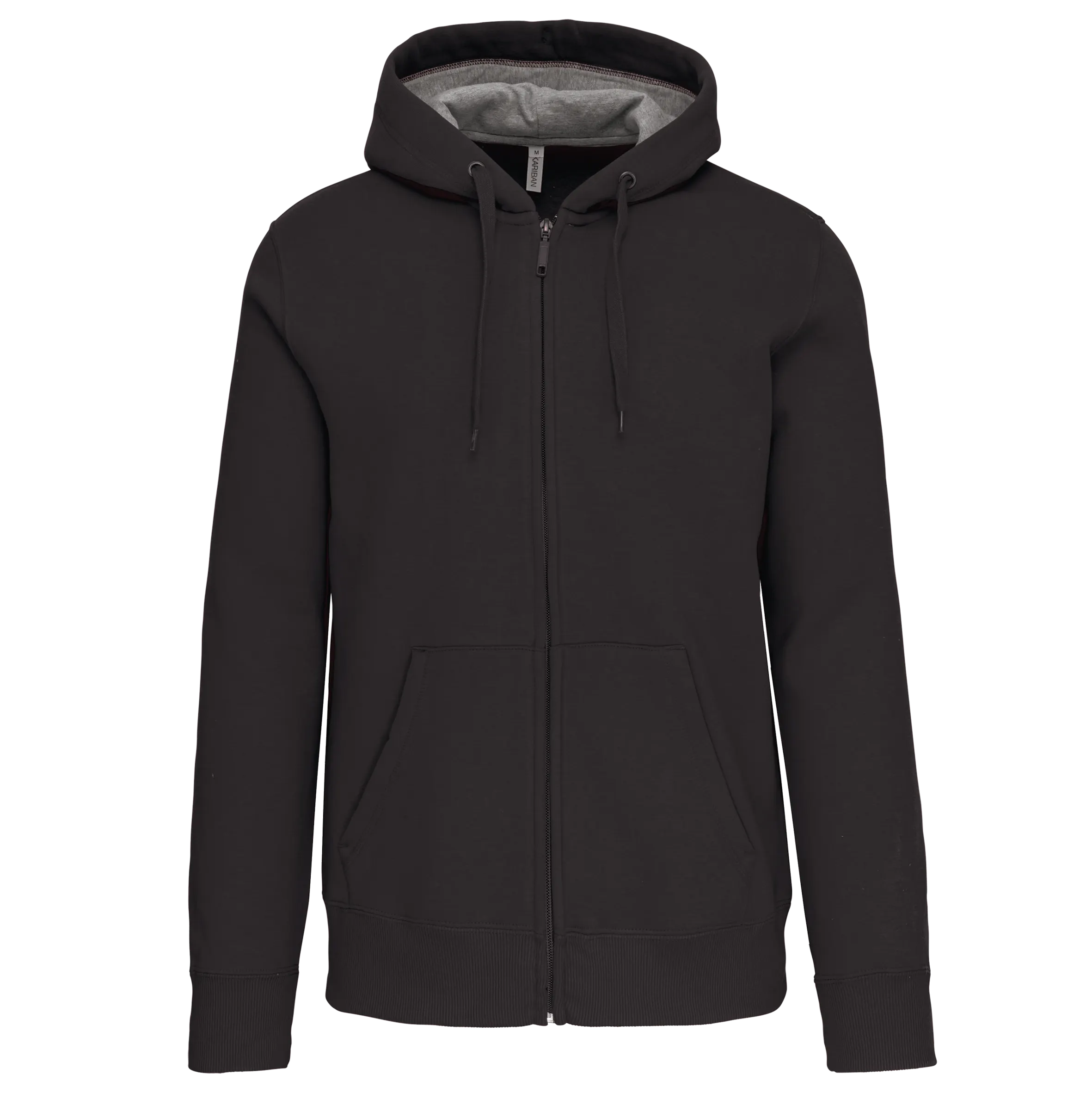 Sudadera capucha y cremallera